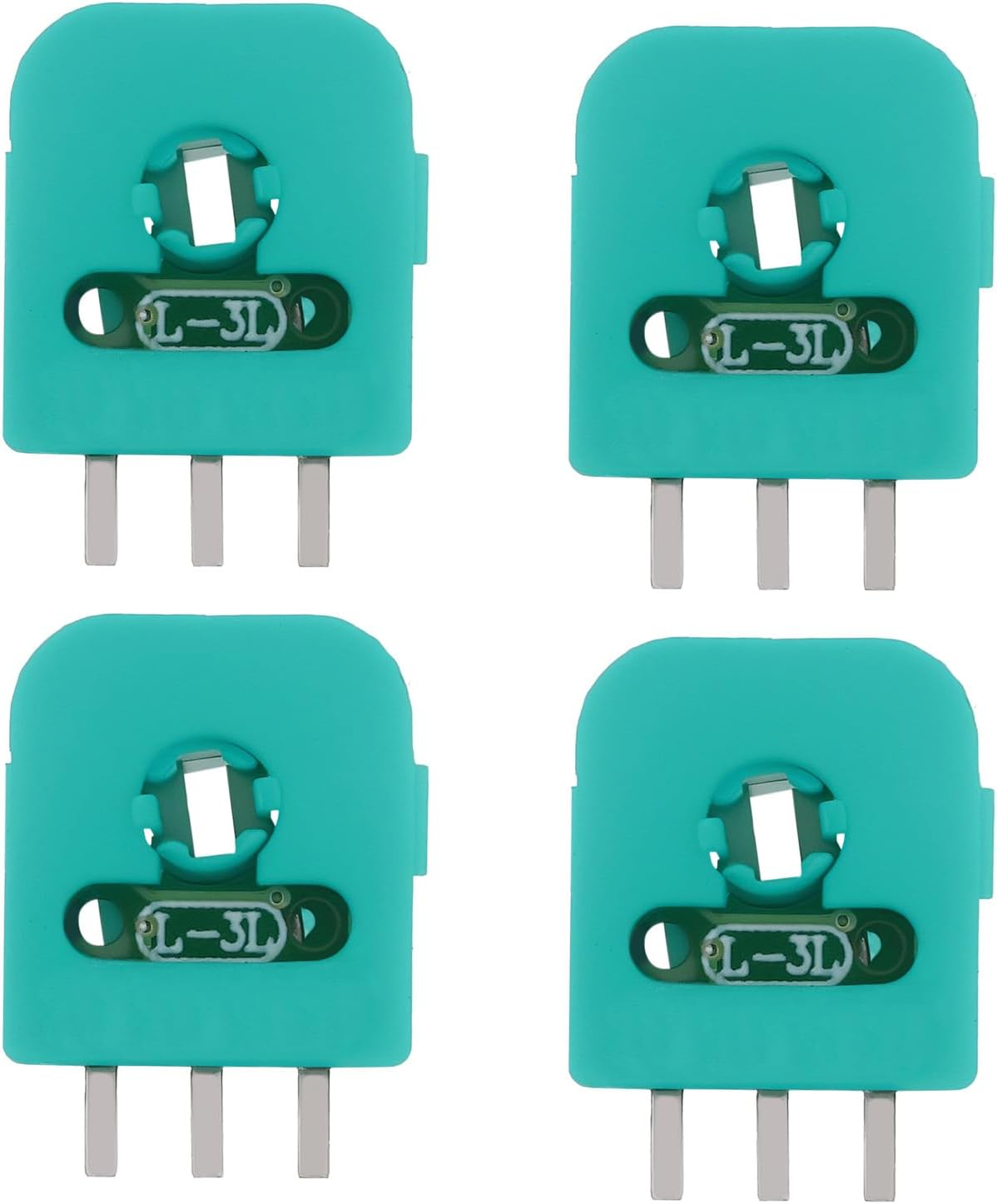 SING F LTD 4PCS 3D Hall Effect Potentiometer Compatible with PS5 Joystick 9.6X13.3Mm 3D Analog Sensor Joystick Module Potentiometer image number 1