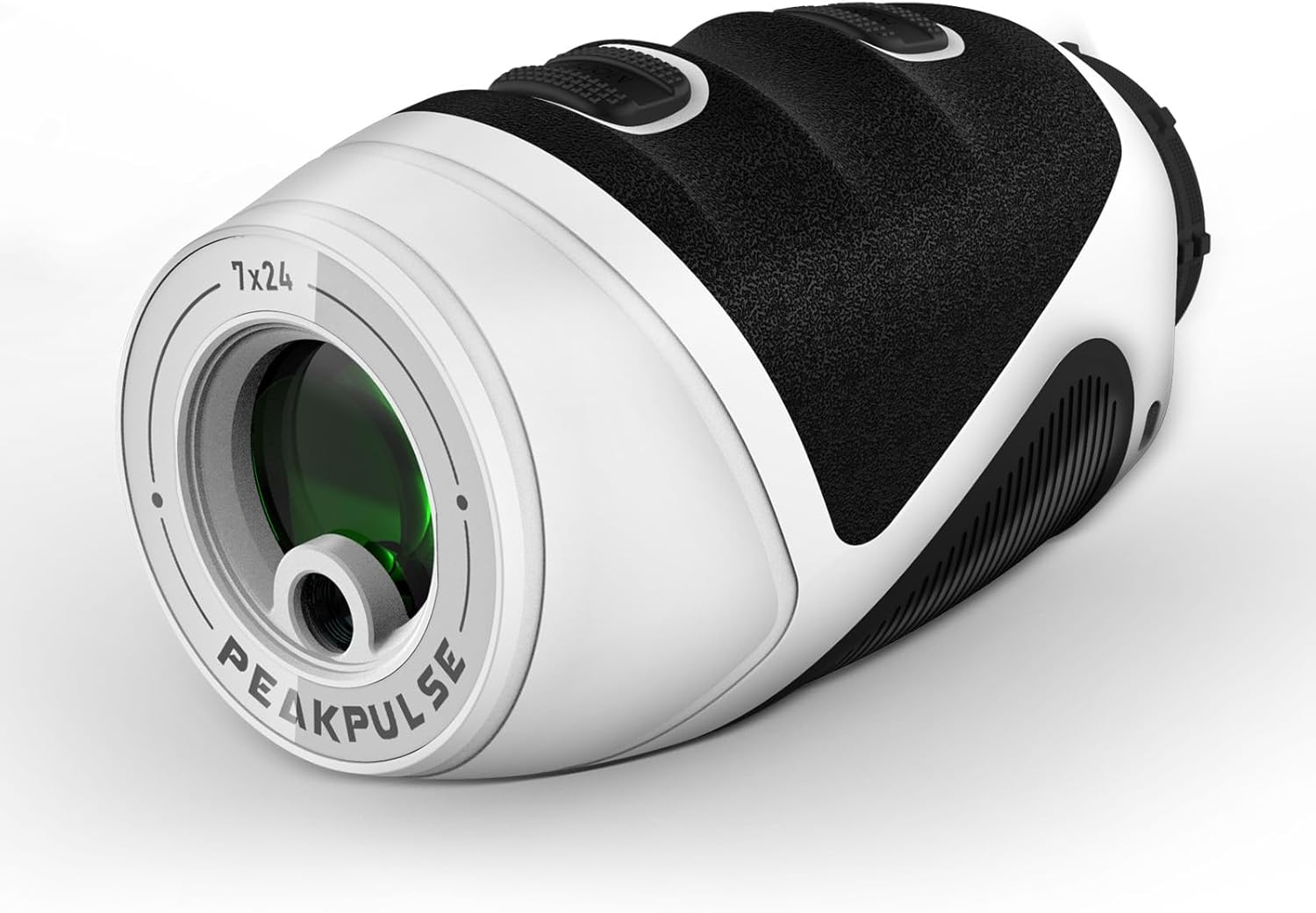 1200 Yards Mini Range Finder Golf Rangefinder HDLCD 7X Magnification with Slope Laser Distance Rangefinder for Men Women Junior Rechargeable Flag Pole Locked with Vibration Angle Measurement image number 2