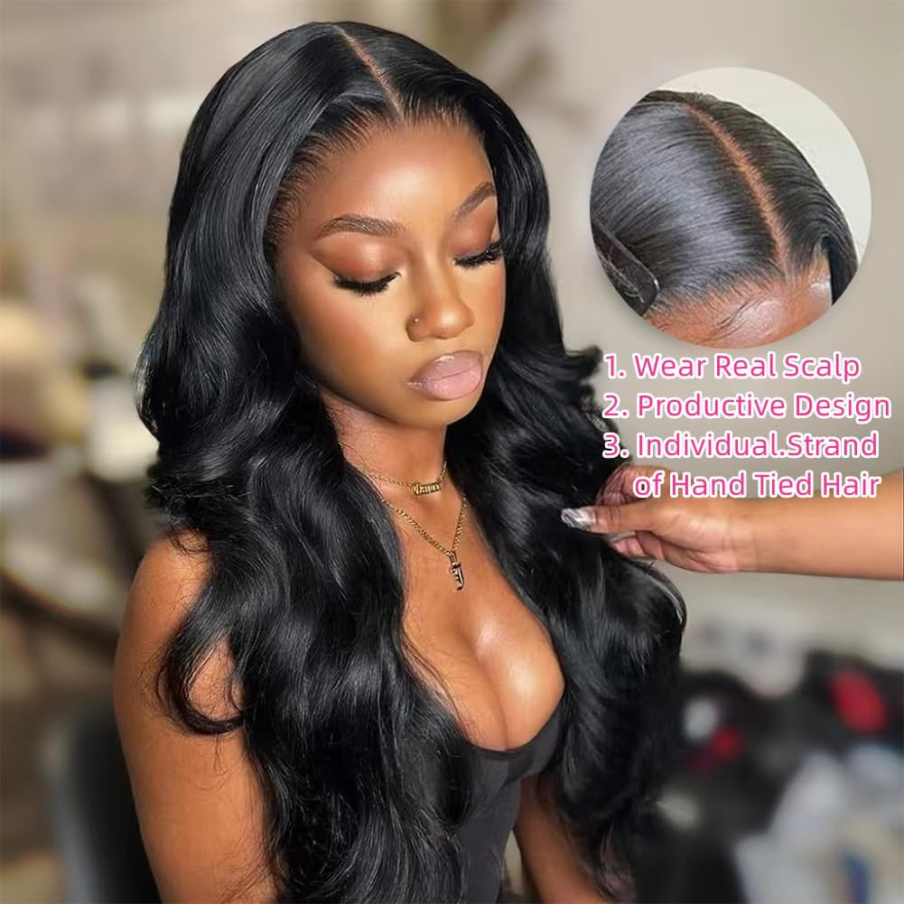 V Part Human Hair Wig Leaving Nothing Out,Upgraded U Part Human Hair Wig,150% Density Body Wave Glueless V Part Wig image number 1