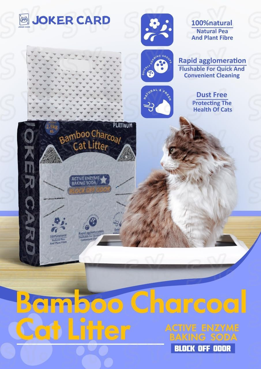 4X2.5Kg(4X6L) Tofu Cat Litter Enzyme Activated Say Goodby to Odour Happy Cats Happy Cat Keepers Austock image number 4