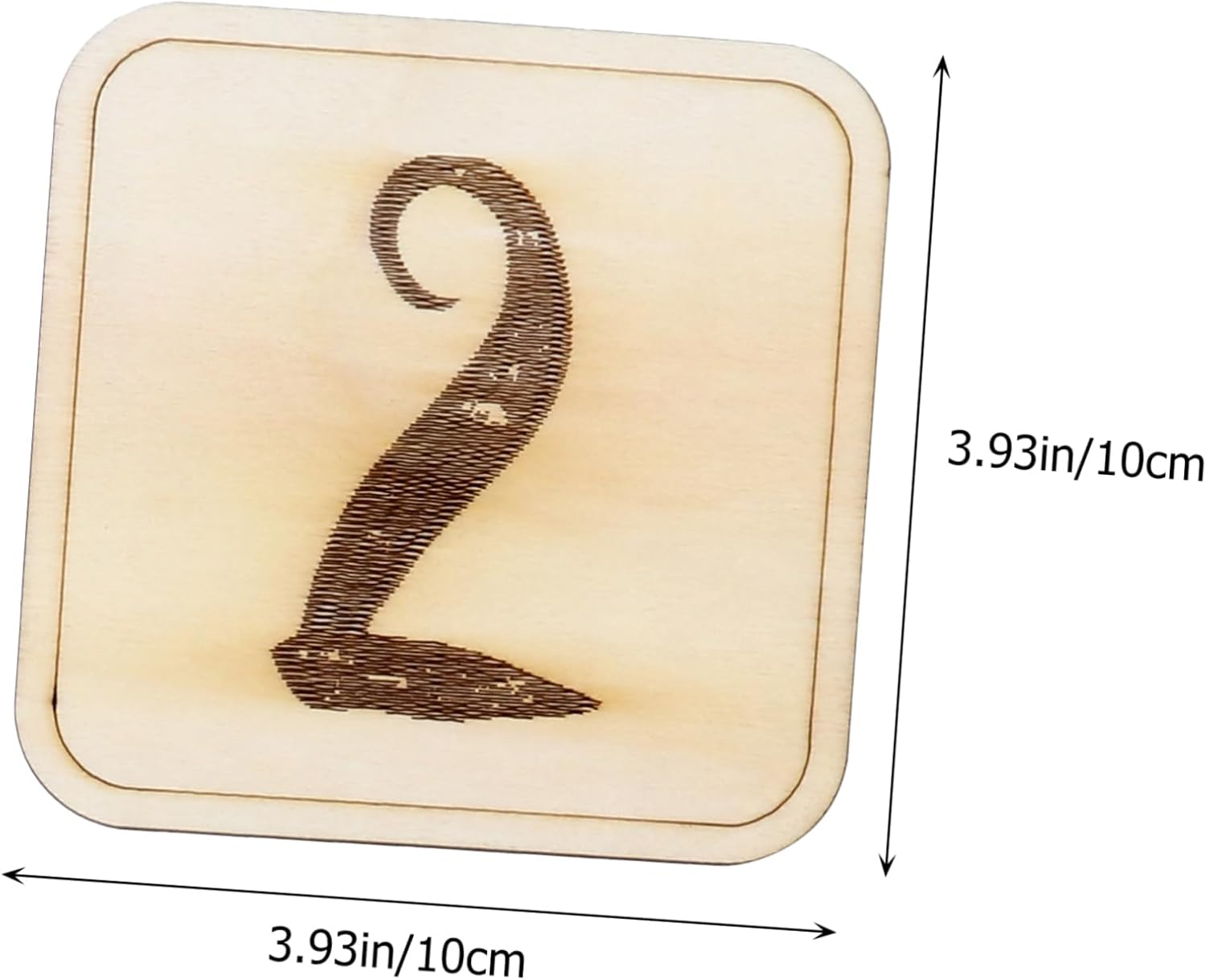 1 Set Wooden Monthly Milestone Cards for Photography Durable and Safe Newborn Photo Props for Recording Growth Moments image number 2