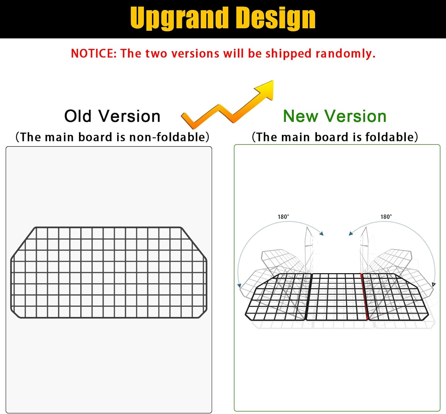 Gtongoko Dog Car Barriers for Suvs, Vehicles, Cars, & Trucks, Adjustable Heavy-Duty Wire Mesh Pet SUV Barriers Universal-Fit, Car Accessories Safety Travel, 2 Elastic Ropes Included image number 4