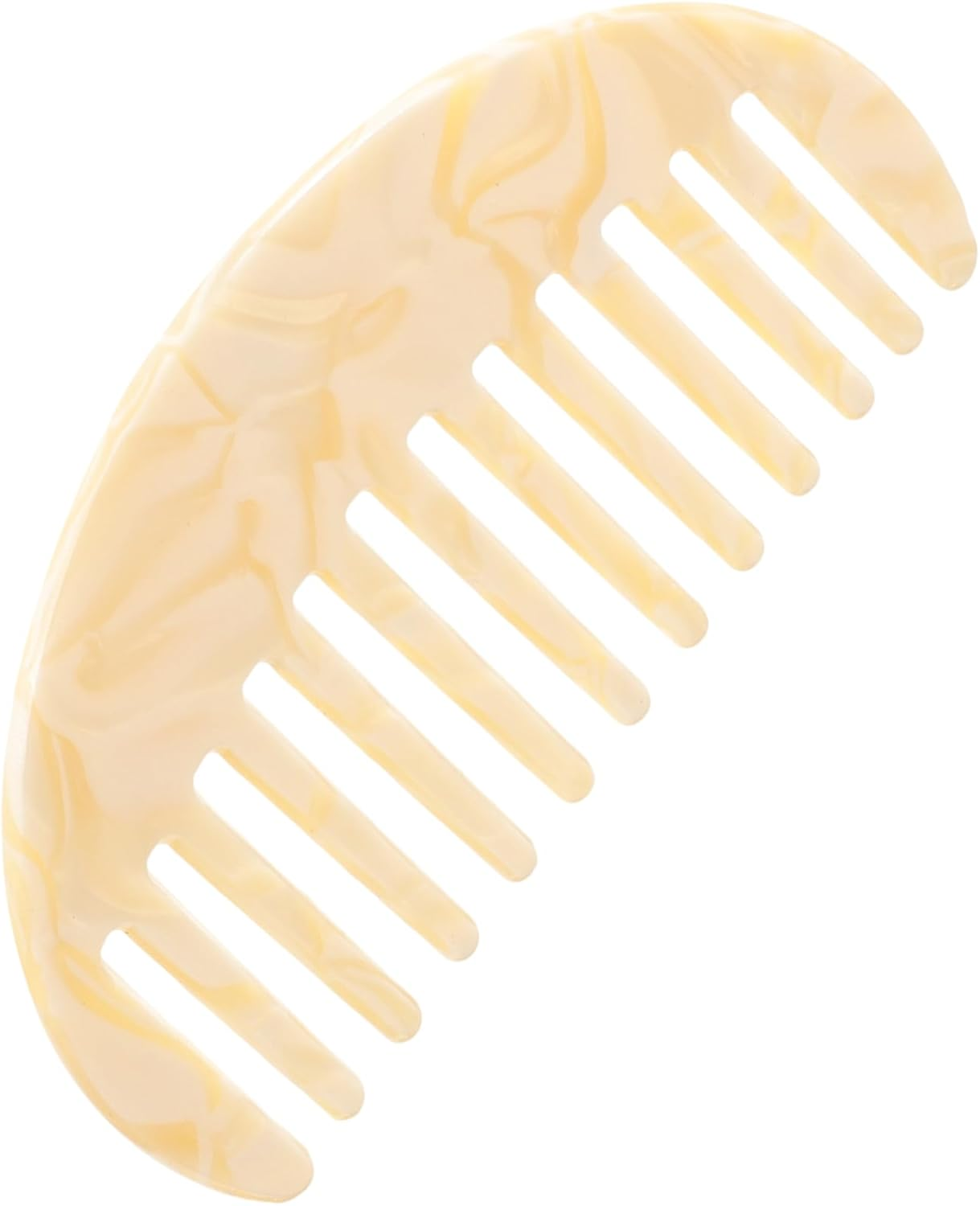 Healeved Static Comb for Curly Hair Detangler Comb Wide-Tooth Design for Easy Detangling for Shower Use Lightweight and Portable for Go Styling image number 1