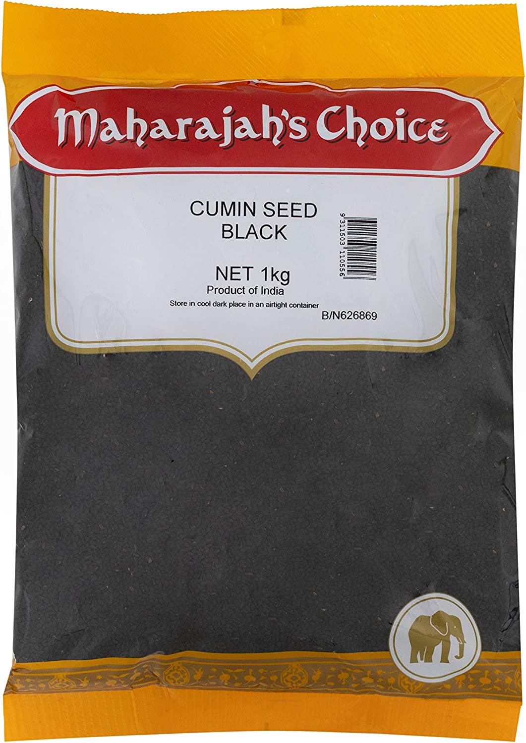 Maharajah'S Choice Black Cumin Seeds, 1 Kg