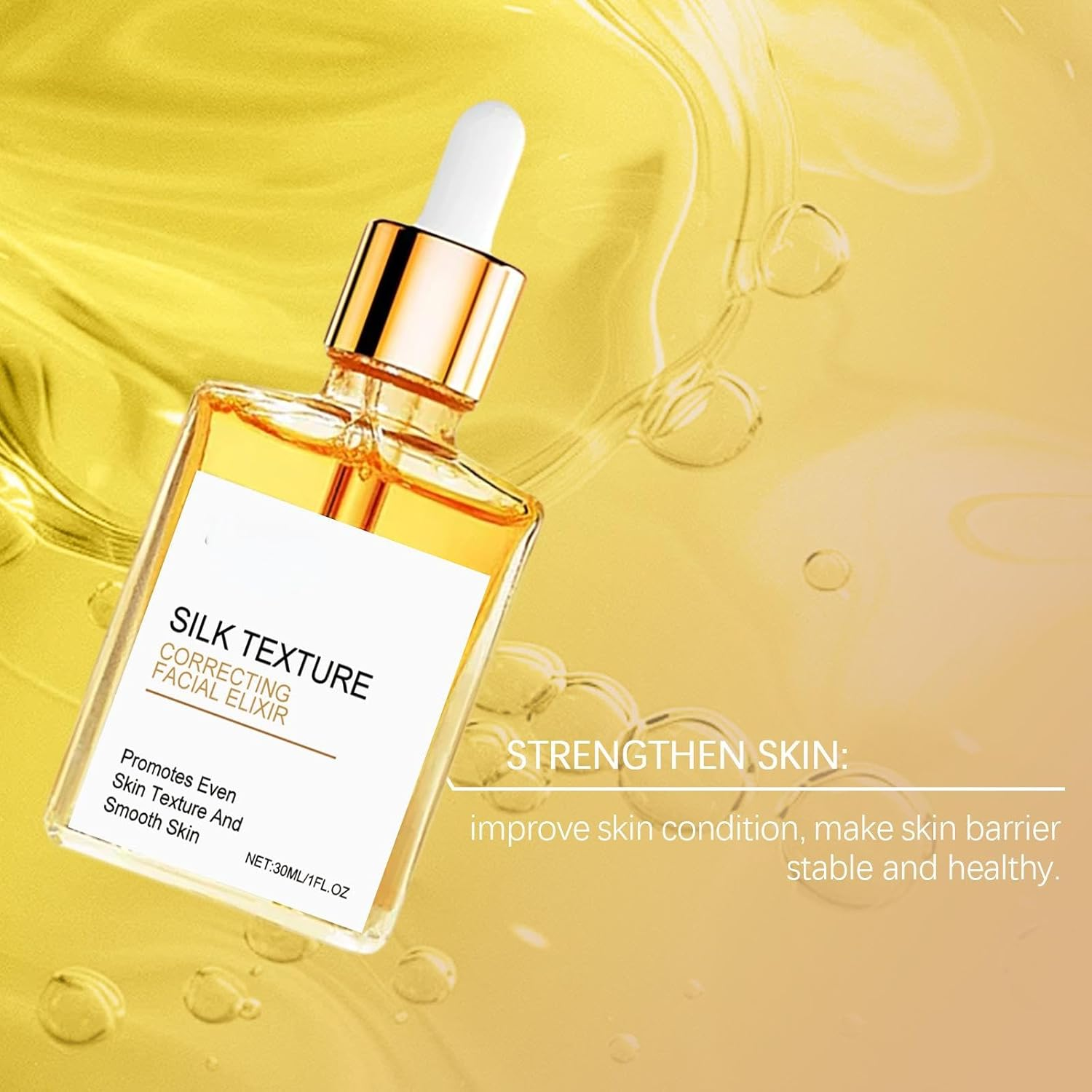 Silk Body Oil for Women,Bath & Shower Oil for Smooth Hydrated Skin,Lightweight Non-Greasy Moisturizing Body Oils for Daily Skincare Infused with Shea Butter,Coconut Oils,Vitamin E,30Ml (3PCS) image number 2