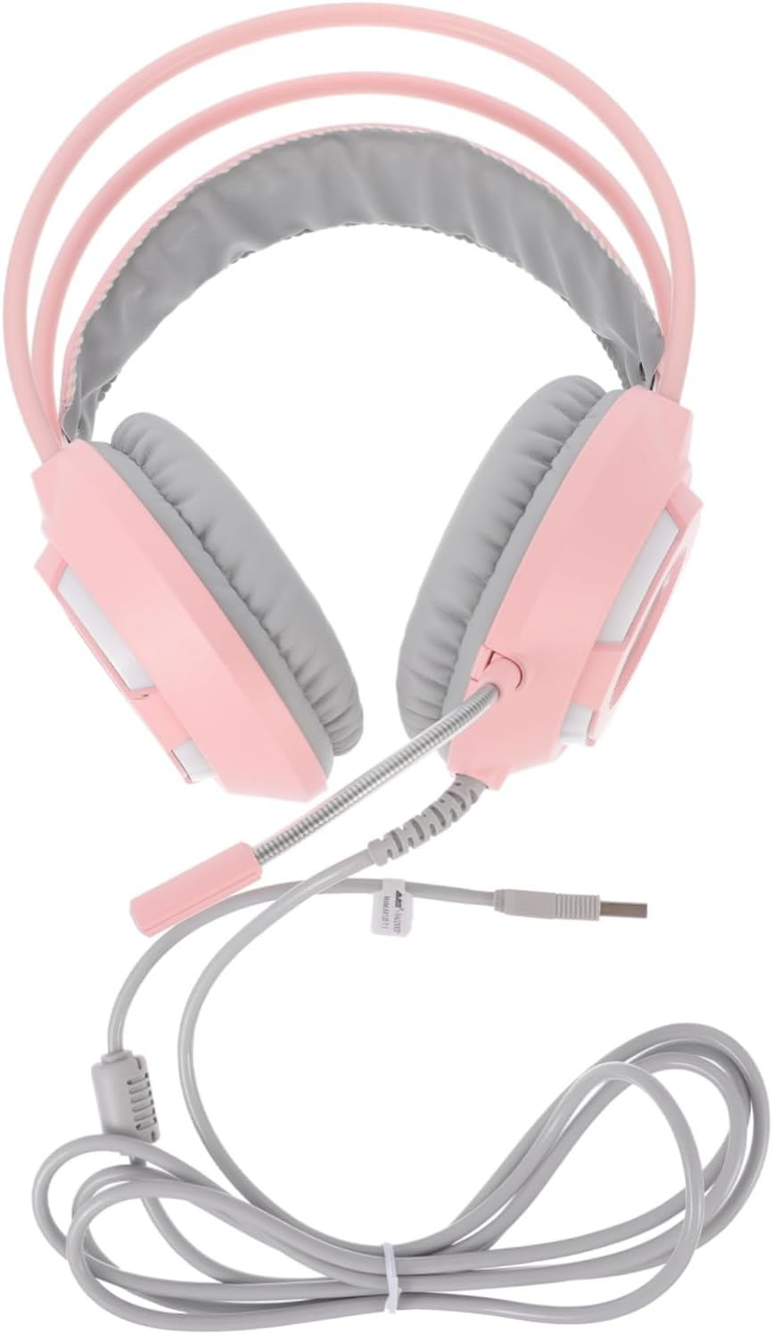 LABRIMP over Ear Gaming Headset with Microphone Professional Stereo Sound Comfortable Breathable Earmuffs for Long Gaming Sessions Compatible with PC and Mobile Devices