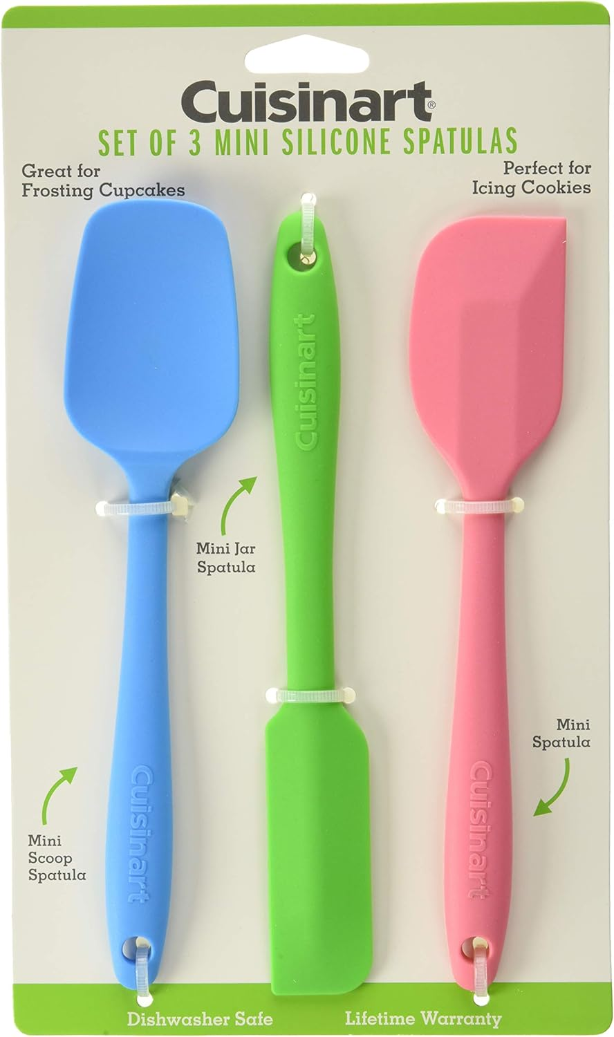 Cuisinart Mini Spatulas (Set of 3), Multicolor image number 3