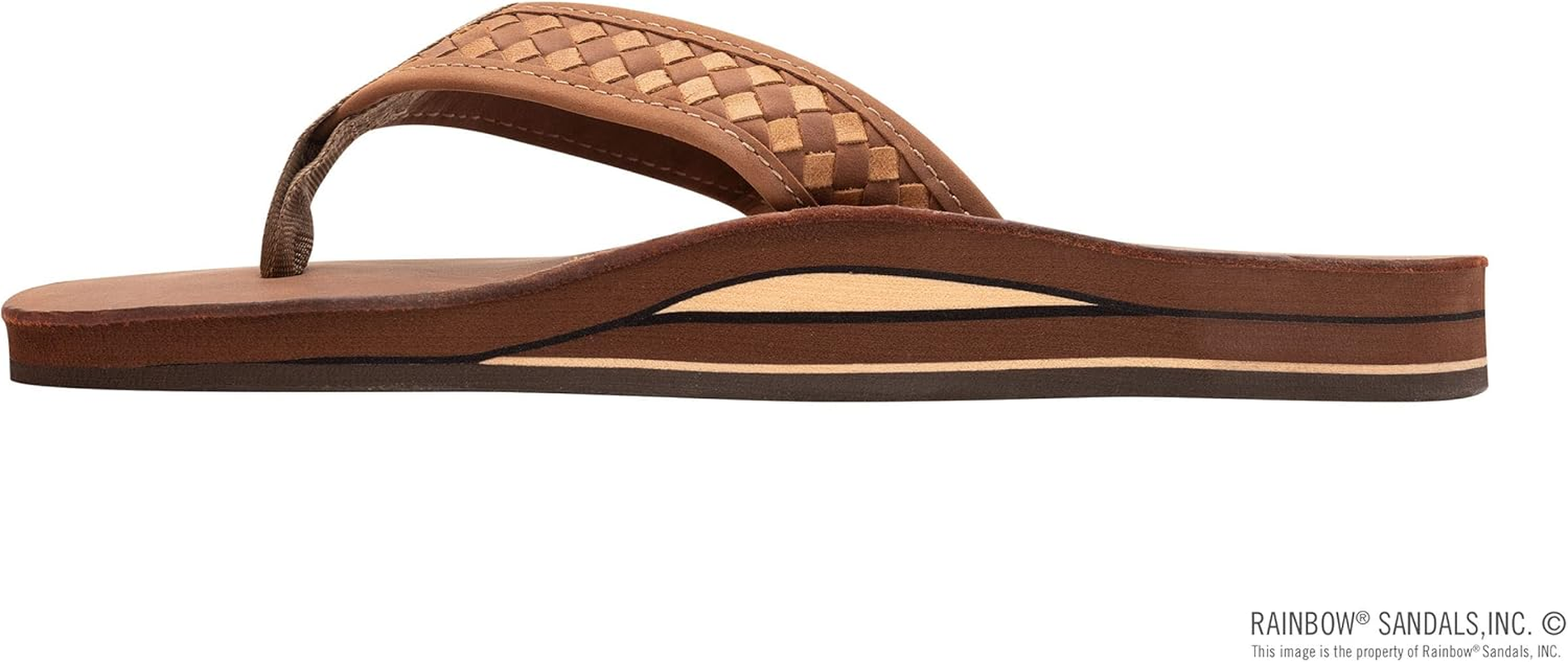 Rainbow Sandals Men'S Double Layer Bentley