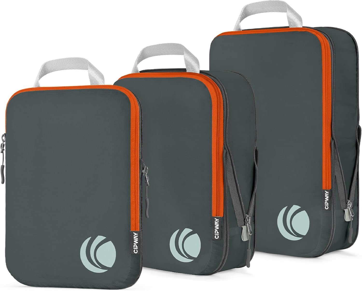 Cipway Compression Packing Cubes for Travel-Expandable Luggage Organizer Set Pack More in Less Space,Travel Gear Accessories