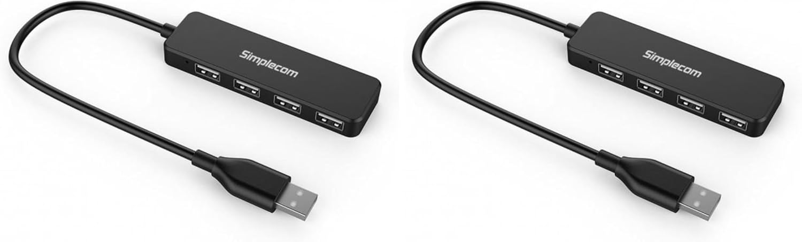 Simplecom CH241 Hi-Speed 4 Port Ultra Compact USB 2.0 Hub