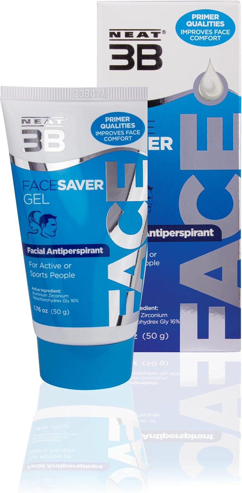 Neat Feat 3B Face Saver Antiperspirant Gel for Facial Perspiration and Shine, 1.76 Fluid Ounces image number 4