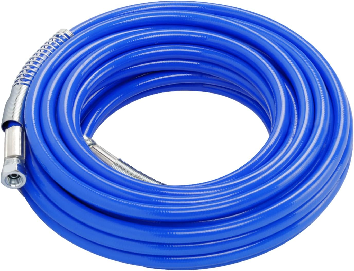 Awagas 15 M 1/4&rdquo; Airless Paint Sprayer Hose, 3500 PSI High Pressure Fiber Pipe Universal Flexible Fiber Tube Spray Hose for Sprayer Gun Sprayer Water (50 Ft-Blue) image number 5