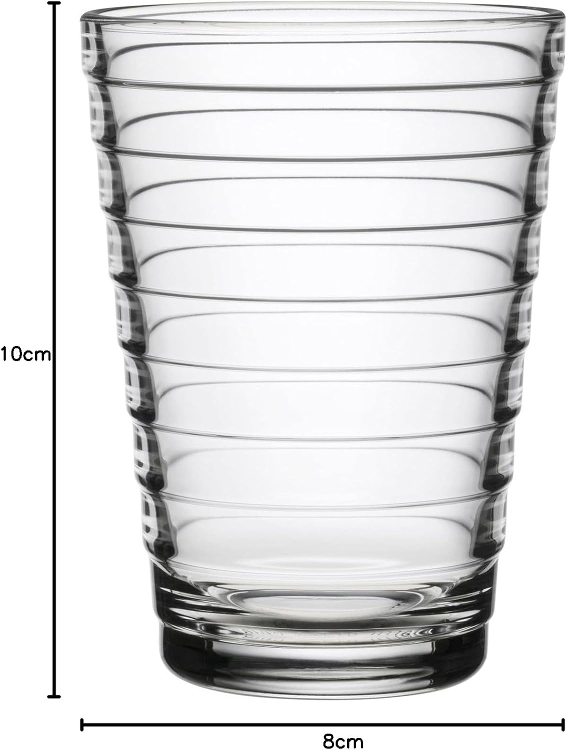 Iittala Aino Aalto Drinking Glass 33 Cl Set of 2 Clear image number 1