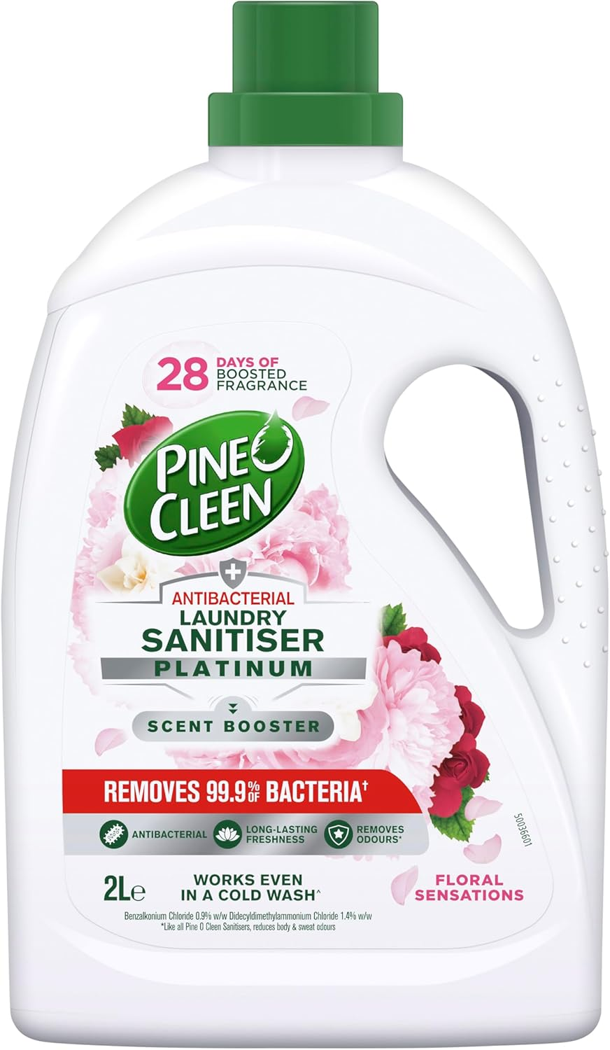 Pine O Cleen Platinum Floral Sensations Antibacterial Laundry Sanitiser 2L image number 3