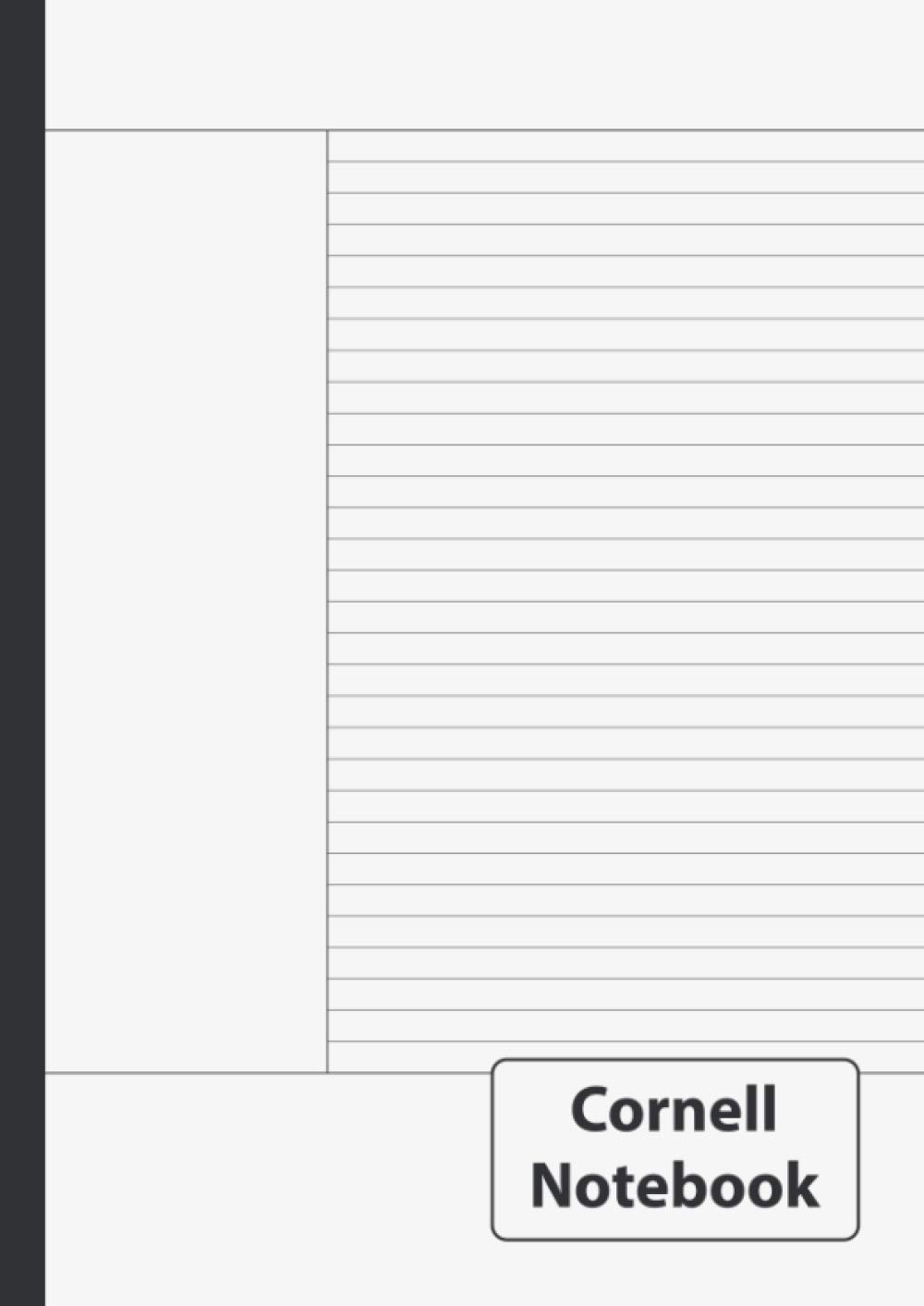 Cornell Notebook: A4 | Cornell Method Note-Taking for Students
