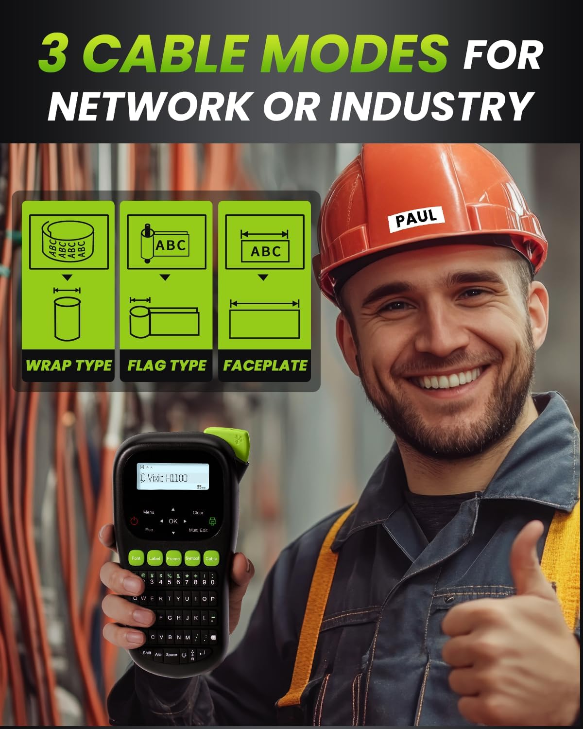 Vixic H1100 Label Maker image number 5