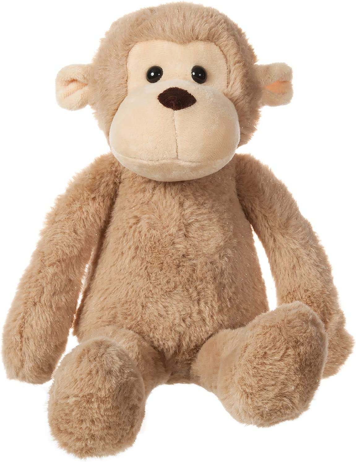 Apricot Lamb Monkey Plush Toy Stuffed Animal Perfect for Girls Boys (Light Brown Monkey, 9 Inches) image number 1