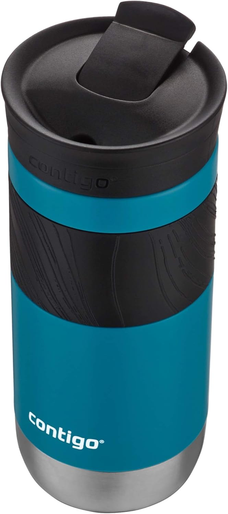 Contigo Byron 16Oz Vacuum-Insulated Stainless Steel Travel Mug, Leak-Proof Lid, Reusable Coffee Cup or Water Bottle, Bpa-Free, Keeps Drinks Hot or Cold for Hours, 2 Pack, Sake and Juniper Color image number 6