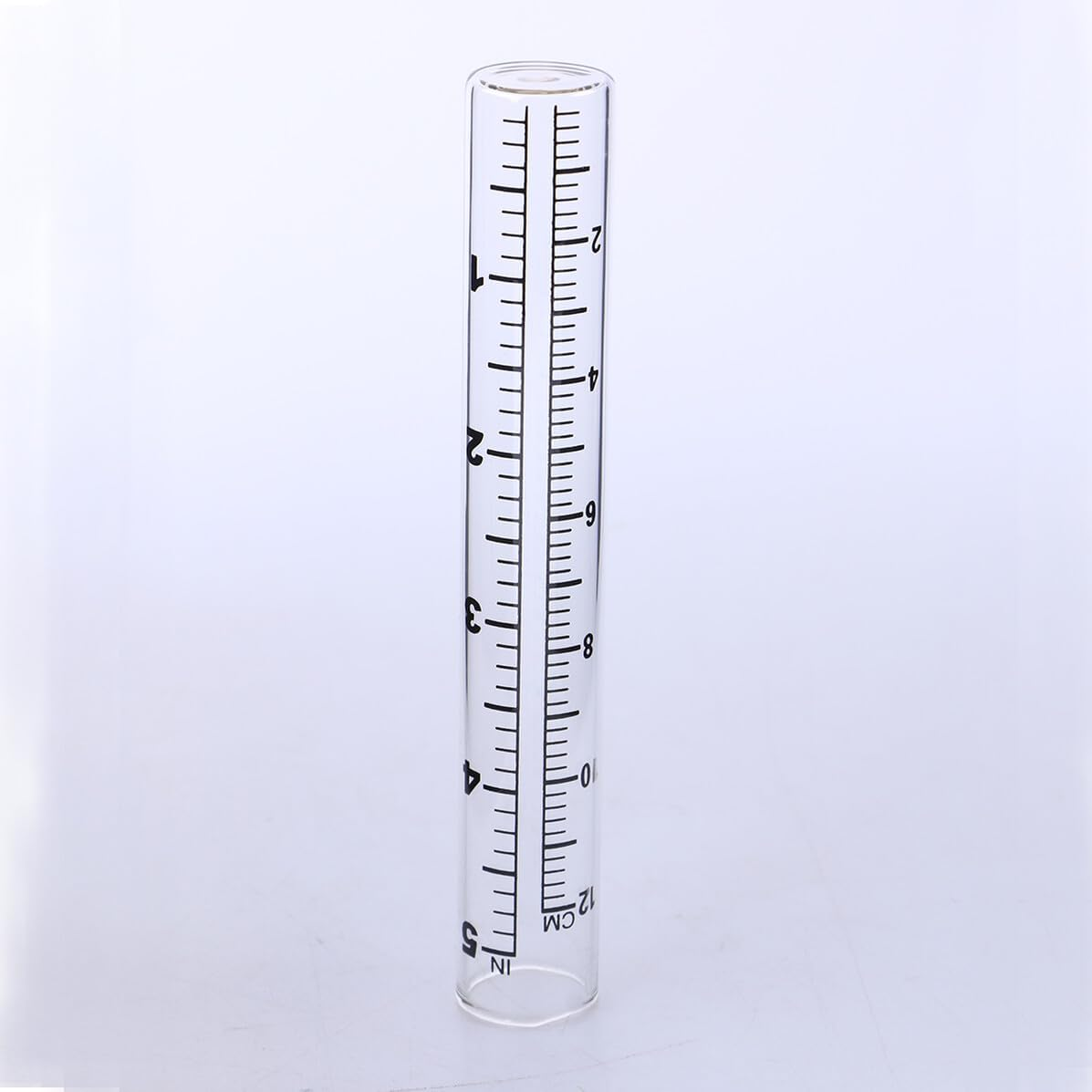 CLISPEED Rain Gauge Tubes Replacement Glass Meter Container Rain Water Gauge Test Tubes Outdoor Measuring Collector Vial Field Digital image number 3