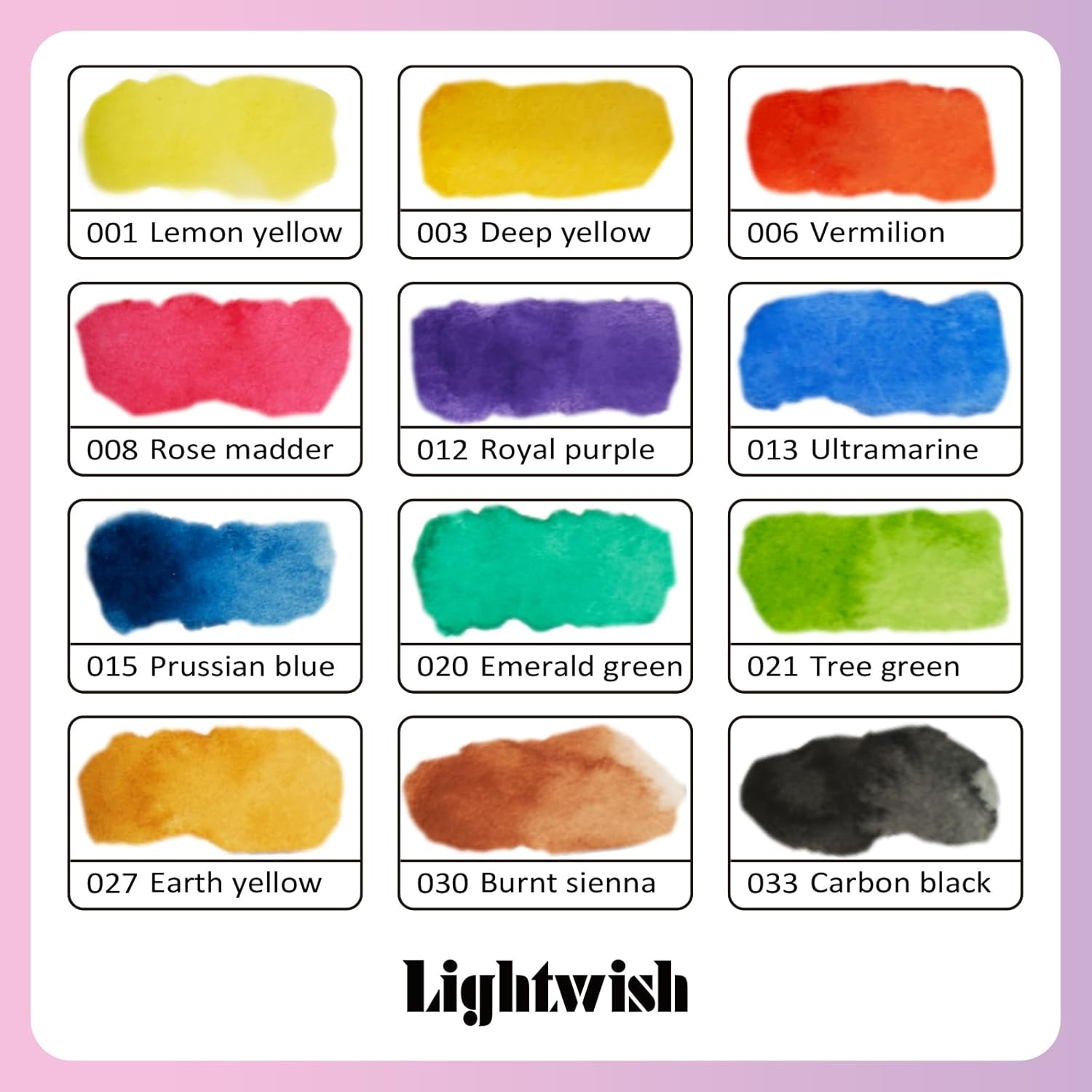 12 Colors Pocket Travel Watercolor Set, Mini Watercolor Paint Set with Portable Case,Coloring Mixing Palette, Water Wash Cup,For Adult Artist Beginner Watercolor Painting Lovers image number 5