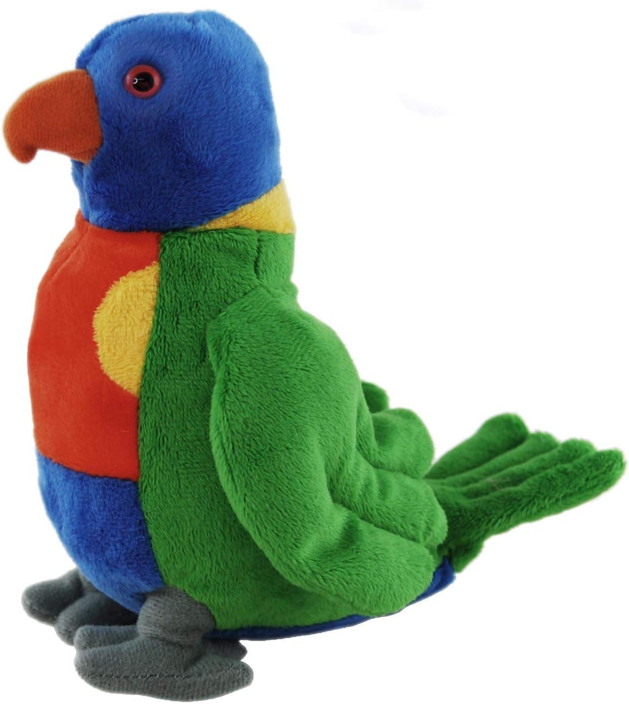 Elka Australia 11156-18 Lorikeet Parrot Soft Plush Toy, 18 Centimeters