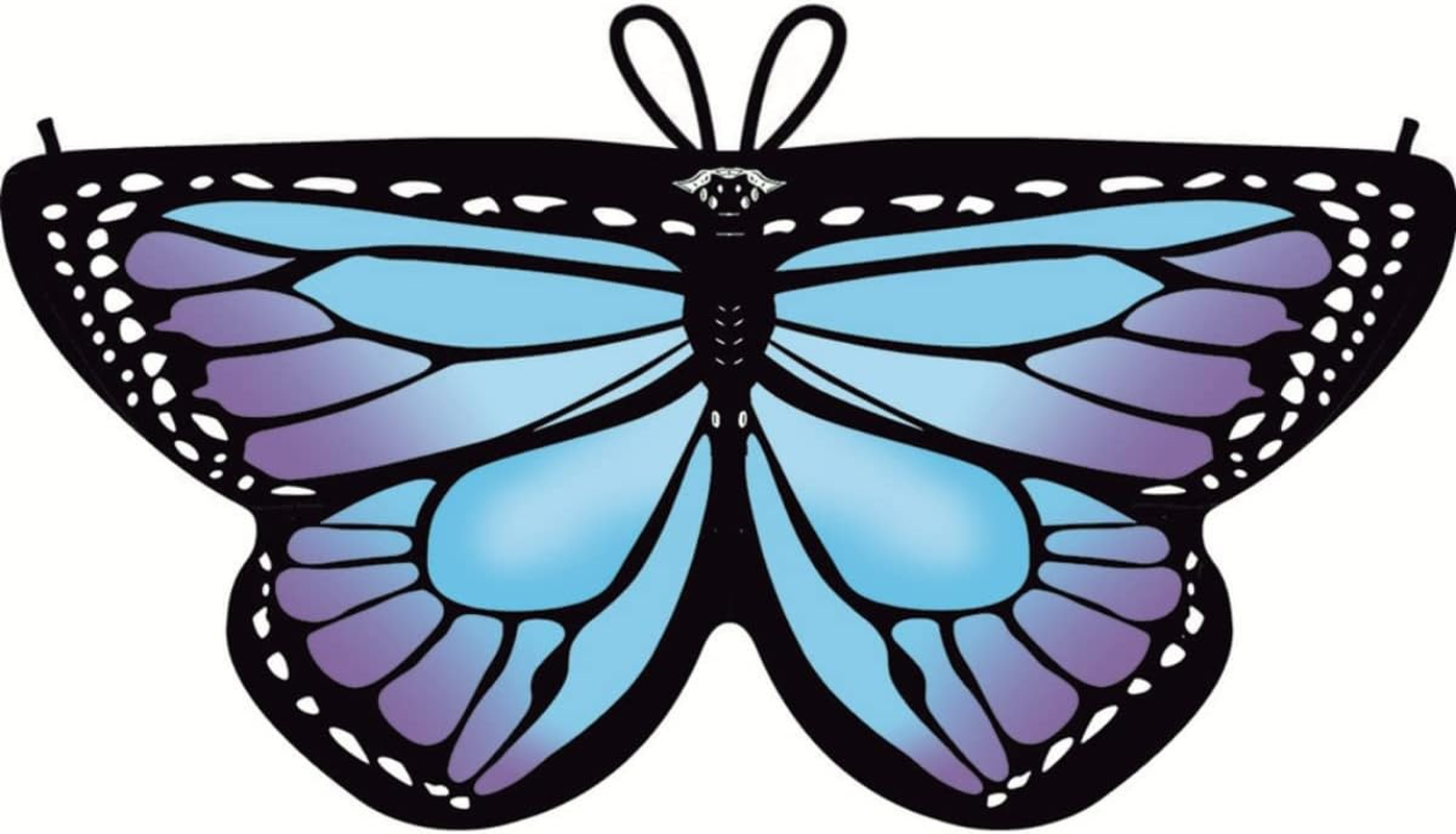 Costume Bay Kids Girls Butterfly Wings Cape Princess Scarf Fairy Wrap Cloak Shawl Book Week Halloween Costume Dress Up