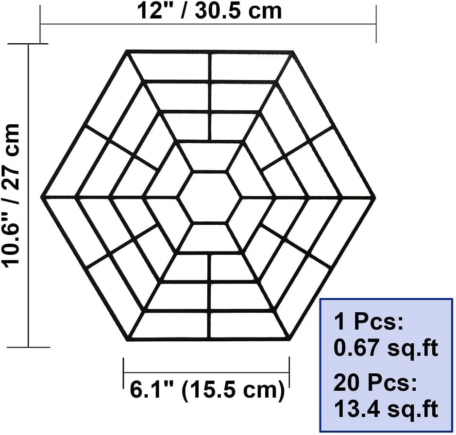 Pond Netting 20Pcs Plastic Net Fish Floating Guard Protect Fish Koi image number 4