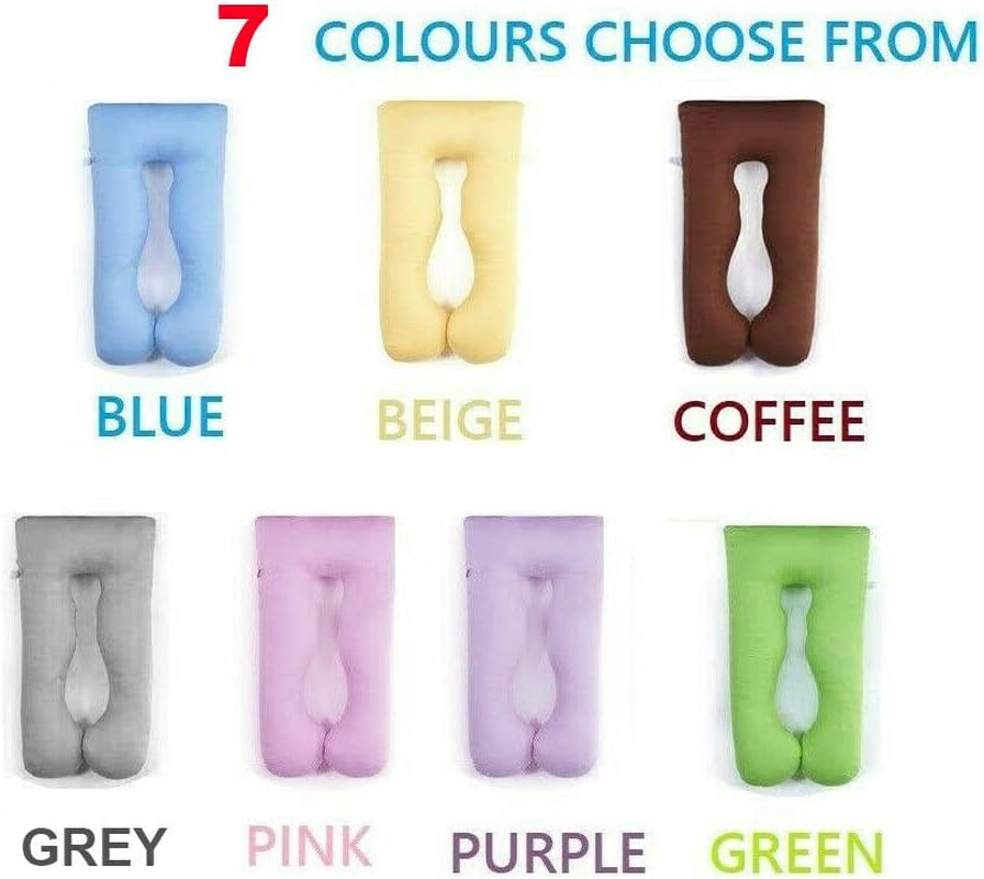 Large Size Maternity Pregnancy Nursing Sleeping Body Boyfriend Pillow/Pillow Case-80 X 140Cm (Gray) image number 6