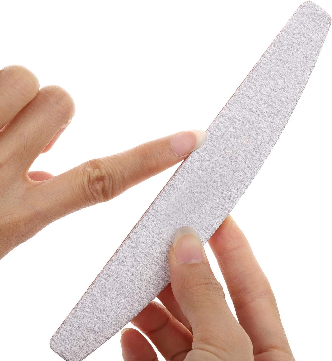 25 Pcs Nail Files 100/150 Grit Double Sided Washable Emery Board for Acrylic Nails Gel Natural Nails image number 5