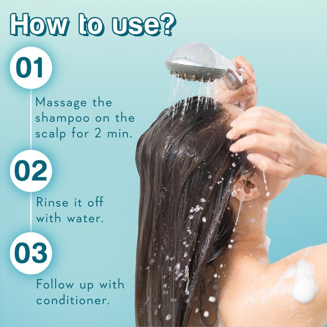 Anti Dandruff Conditioner for Dry & Frizzy Hair - Silicone and Paraben Free- 200 ML image number 1