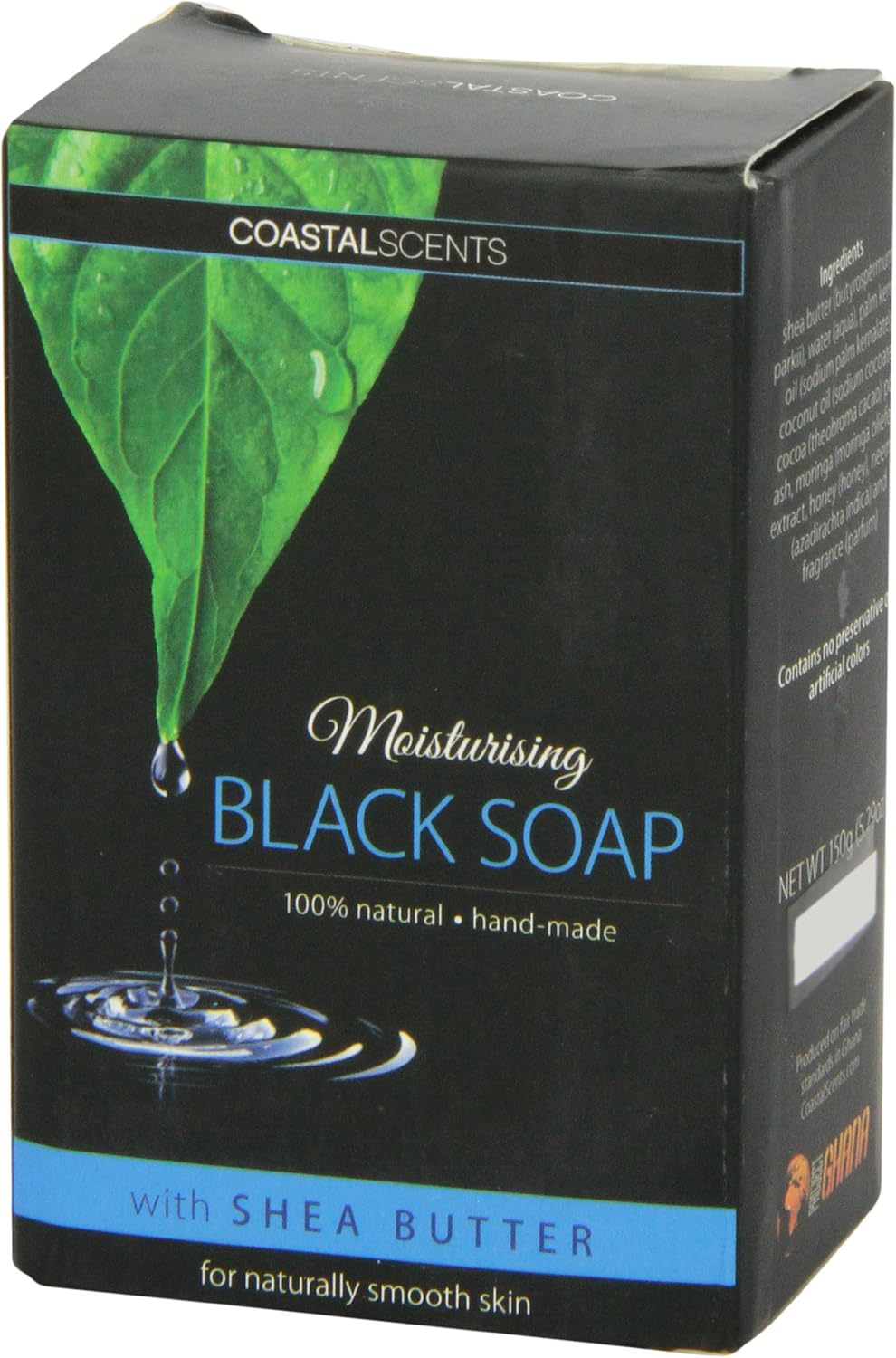 Coastal Scents - Moisturising Black Soap - Shea Butter image number 2