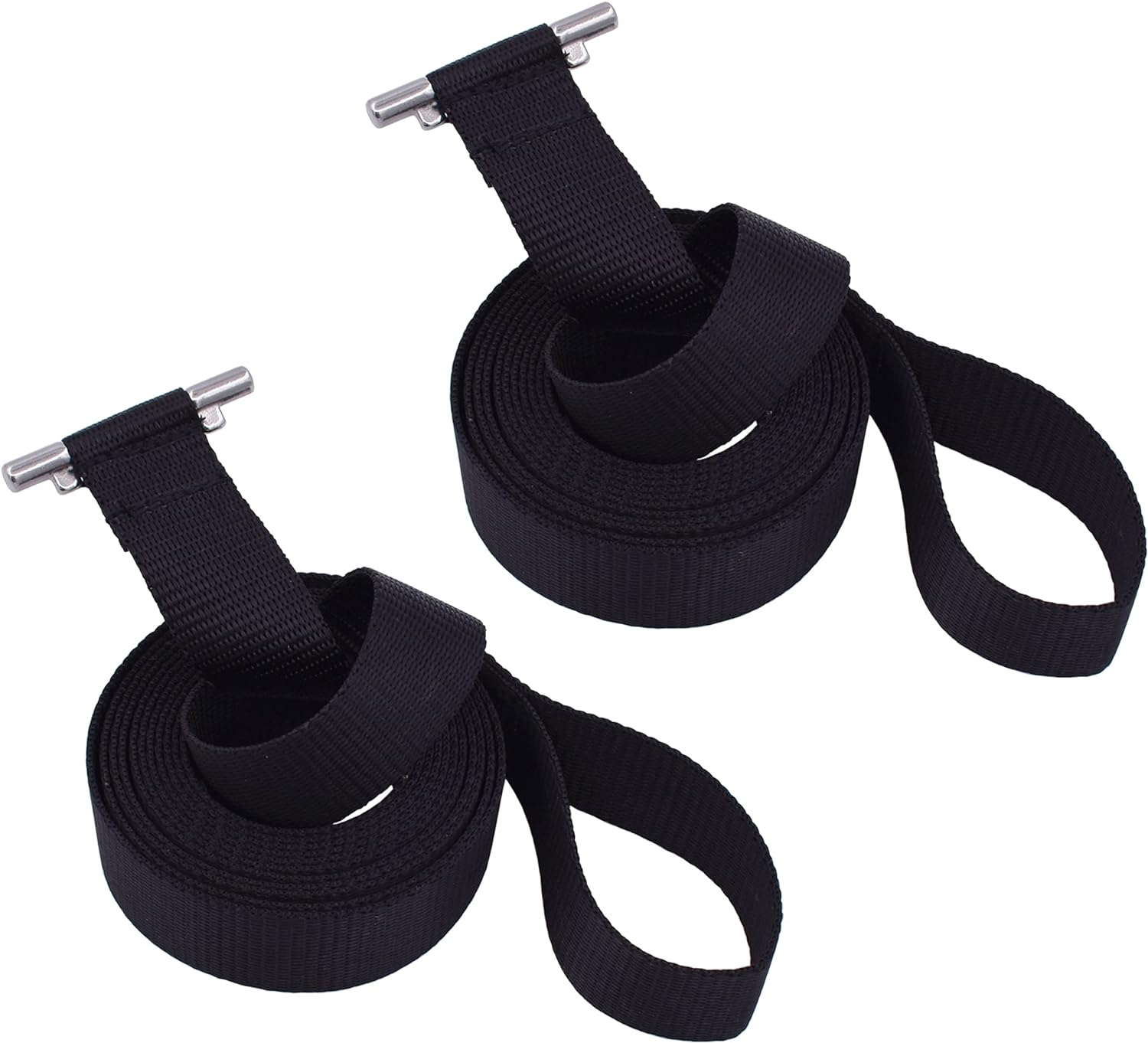 YYST 95" Patio Awning Pull Strap W/SS Pin RV Pull Strap Travel Awning Replacement Pull Strap W Stainless Steel 304 Pin (2)