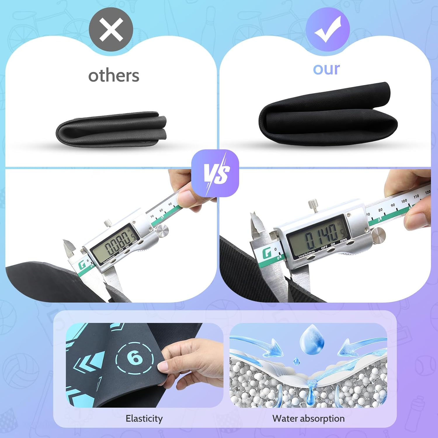 Soccer Training Equipment,Soccer Training Mat with Technique Video Soccer Mat for All Levels: Agility Training, Non-Slip Silent Equipment Footstep Training Mat for Kids Soccer Gifts image number 5