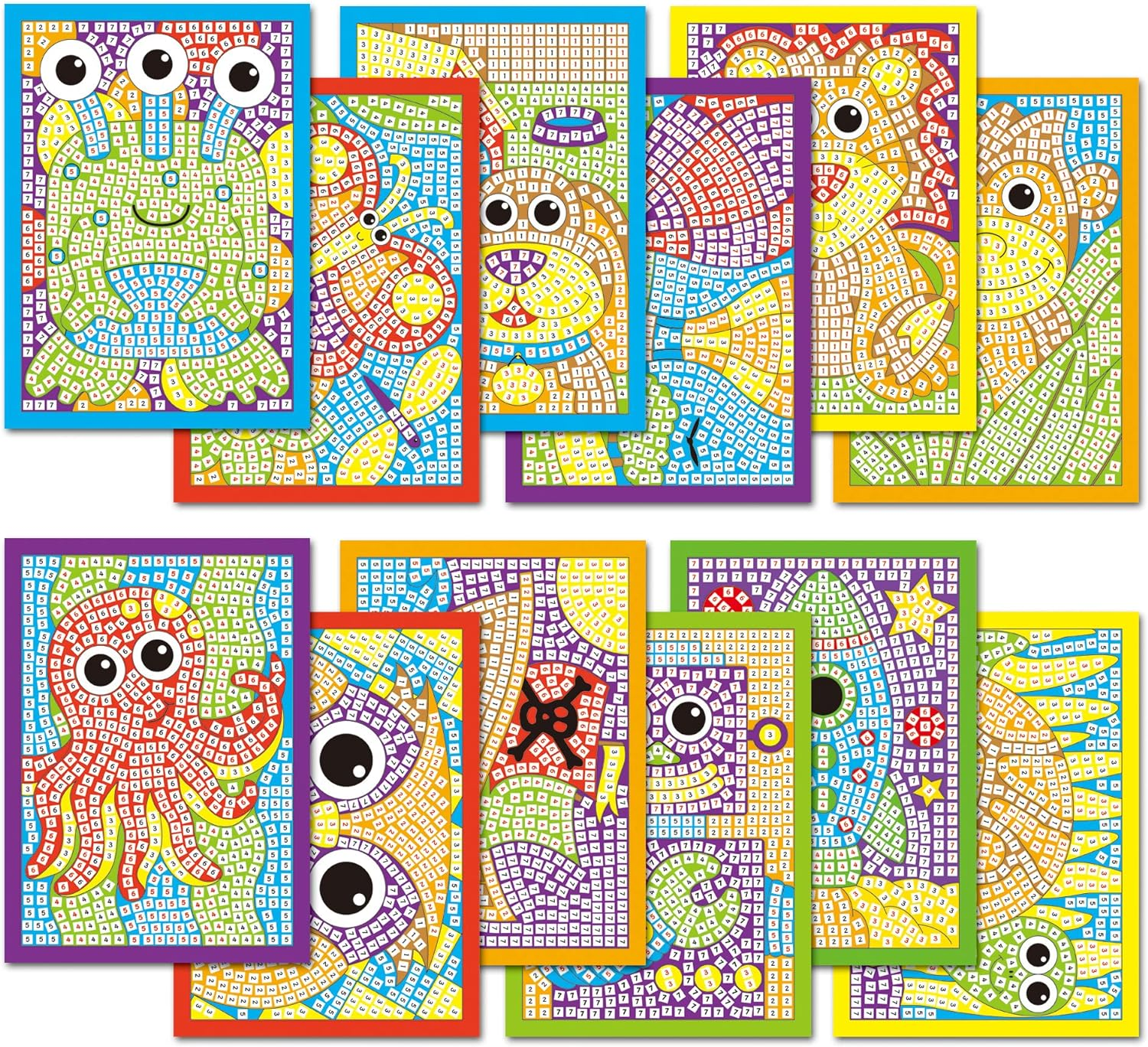 Galt Toys, Mega Mosaics, Kids' Craft Kits, Ages 5 Years Plus image number 2