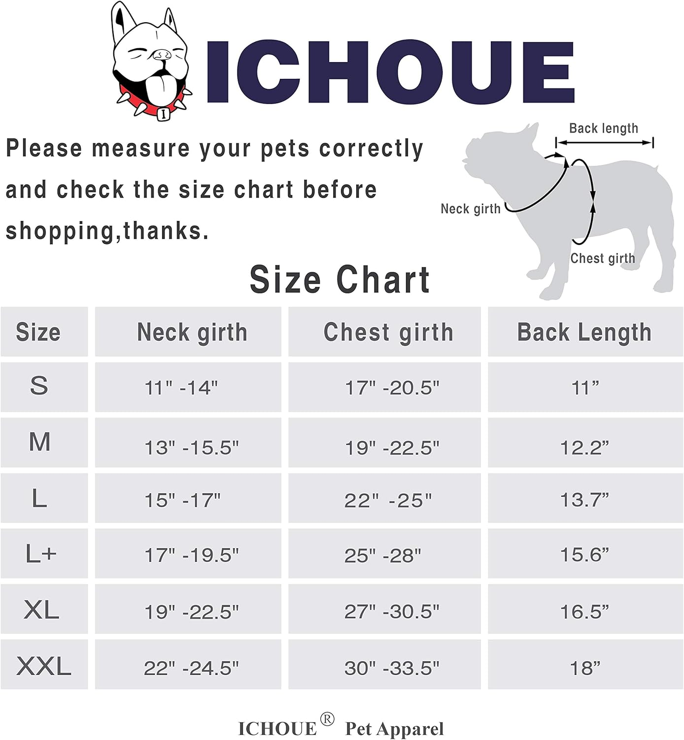 Ichoue Dog Reflective Safety Jackets Waterproof Raincoat Are All Made up of High Reflection Fabric Keep Dogs Visible Safe at Night for French Bullodg Pug- Silvery/Size S image number 1