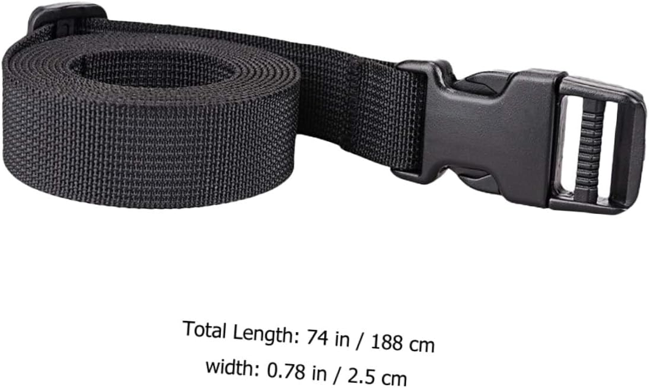 POPETPOP 4Pcs Luggage Straps Outdoor Suitcase Straps Buckle Adjustable Suitcase for Travel Accessories Luggage Supplies