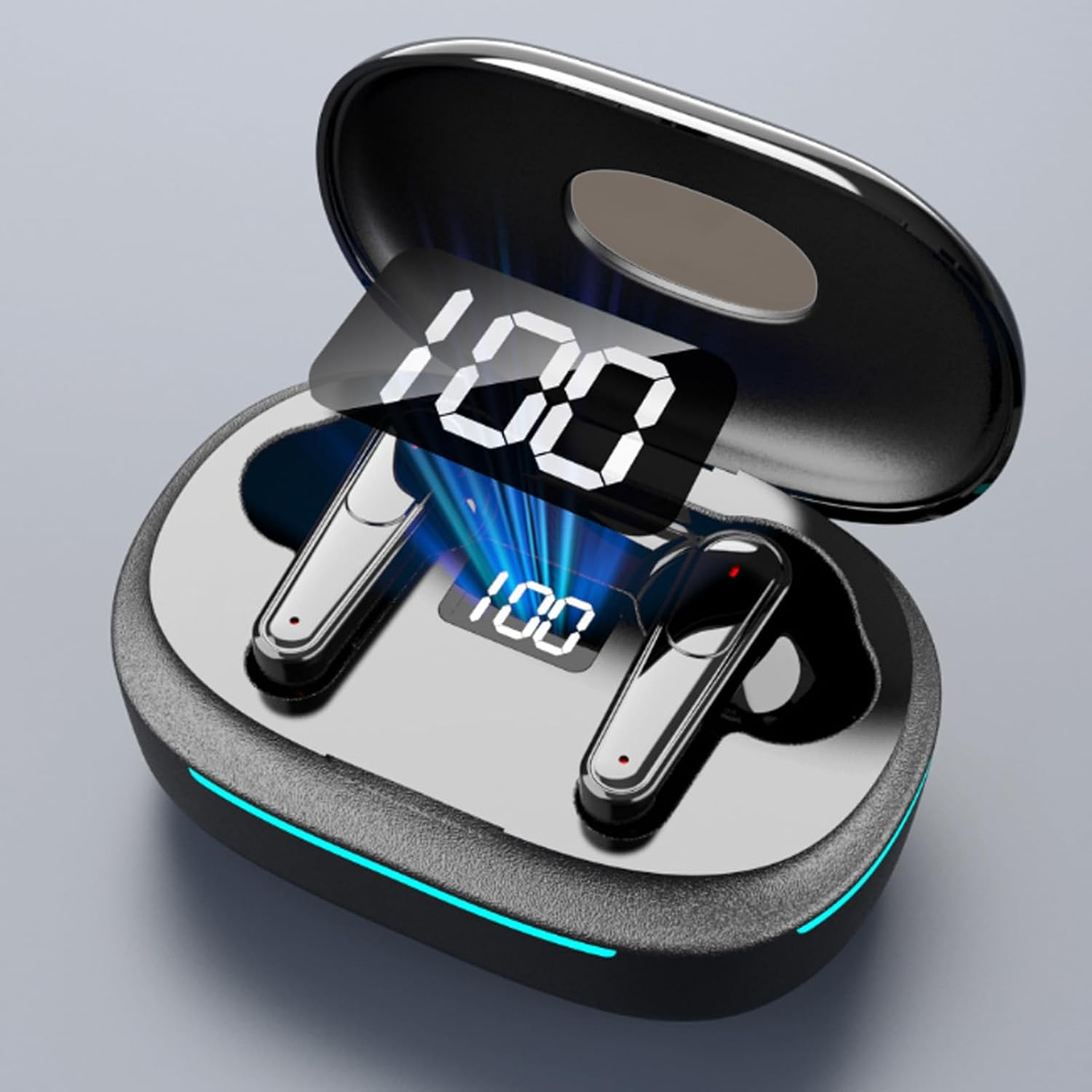 3 in 1 AI Translation Earbuds Real Time, BT 5.4 Translator Earbuds with APP for 164 Languages, Noise Reduction, IPX4 Water Proof, 7 Modes for Travel Business Learning image number 1