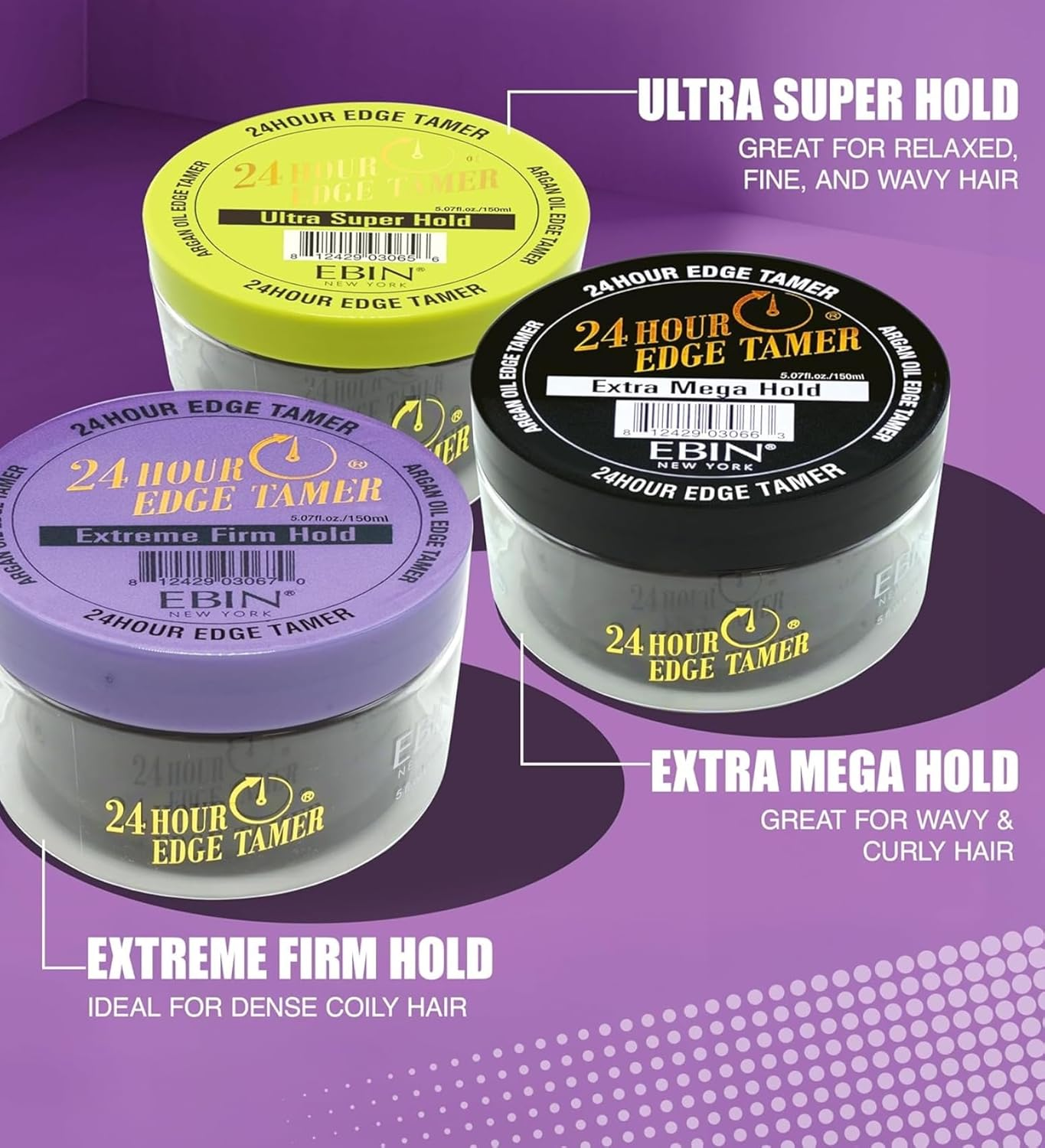 24 Hour Edge Tamer Extreme Firm Hold Fruity - Acai Berry 8.25Oz / 250Ml image number 2