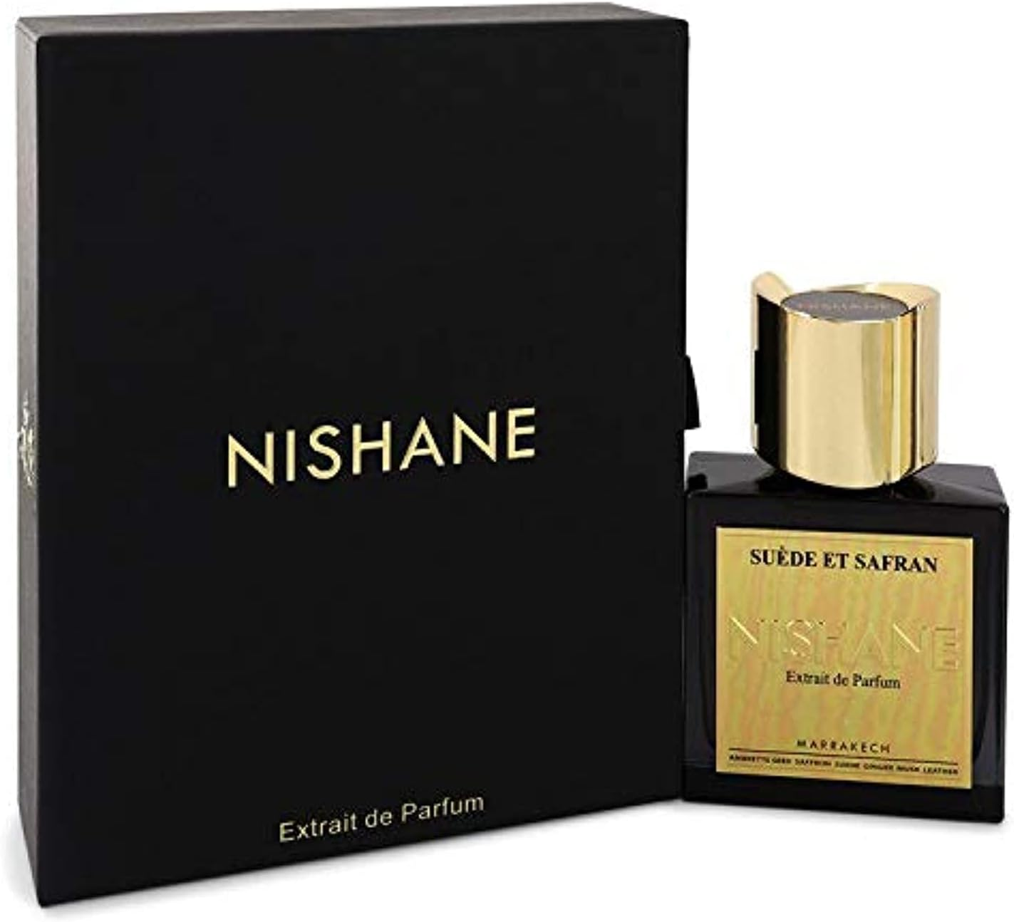 Nishane Suede Et Safran Eau De Parfum Spray for Unisex 50 Ml image number 1