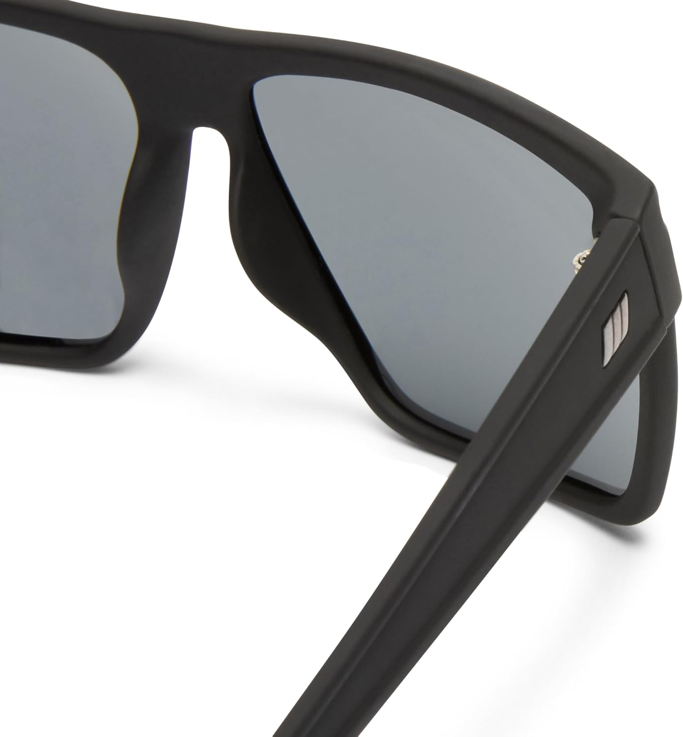 Le Specs Male Dirty Magic Black Rubber D-Frame Sunglasses image number 3