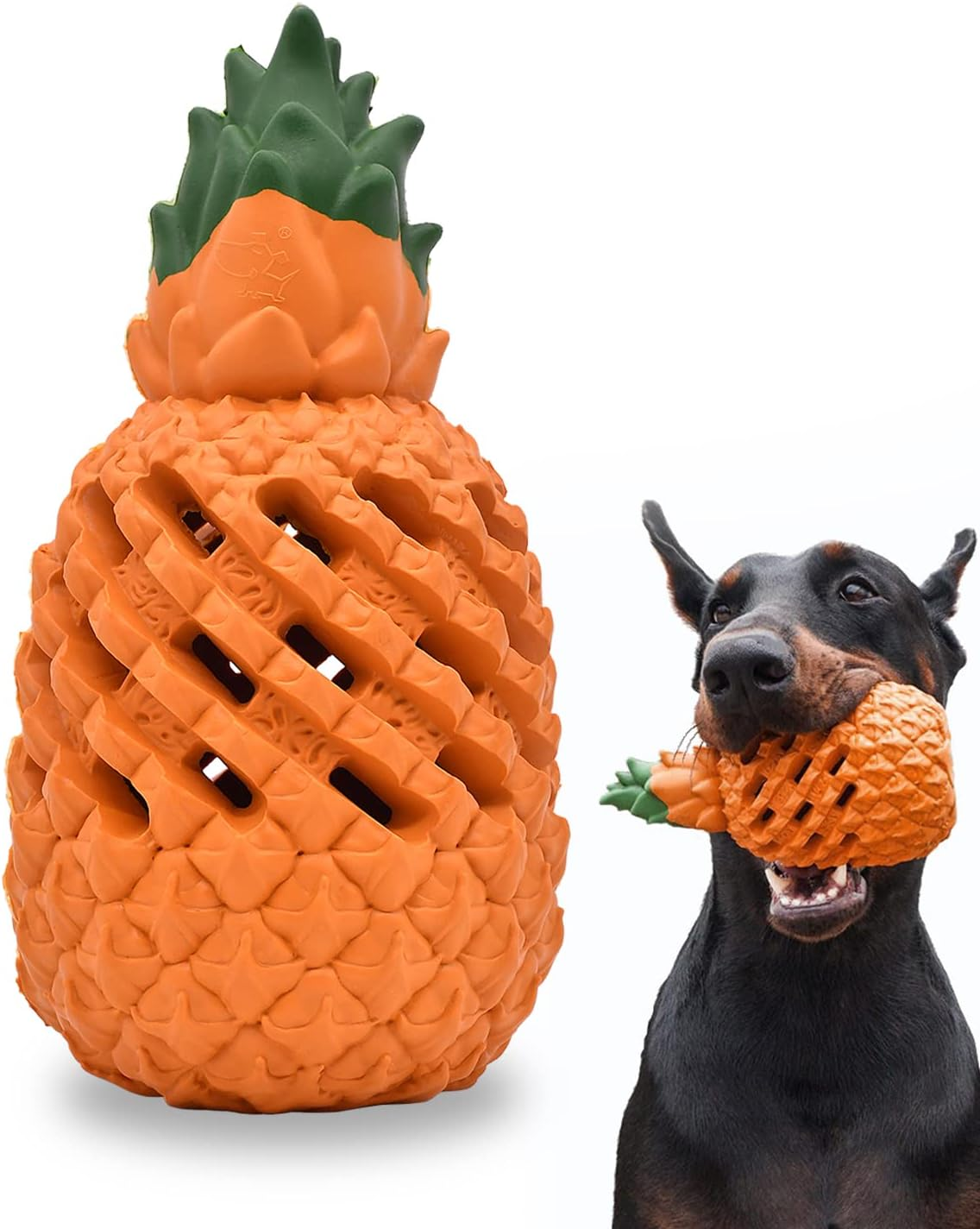 Dog Toys for Large Dogs, PETOPIA Pineapple Dog Chew Toys for Aggressive Chewers, Indestructible Dog Toys for Aggressive Chewers, Dog Toys for Aggressive Chewers (L) image number 3