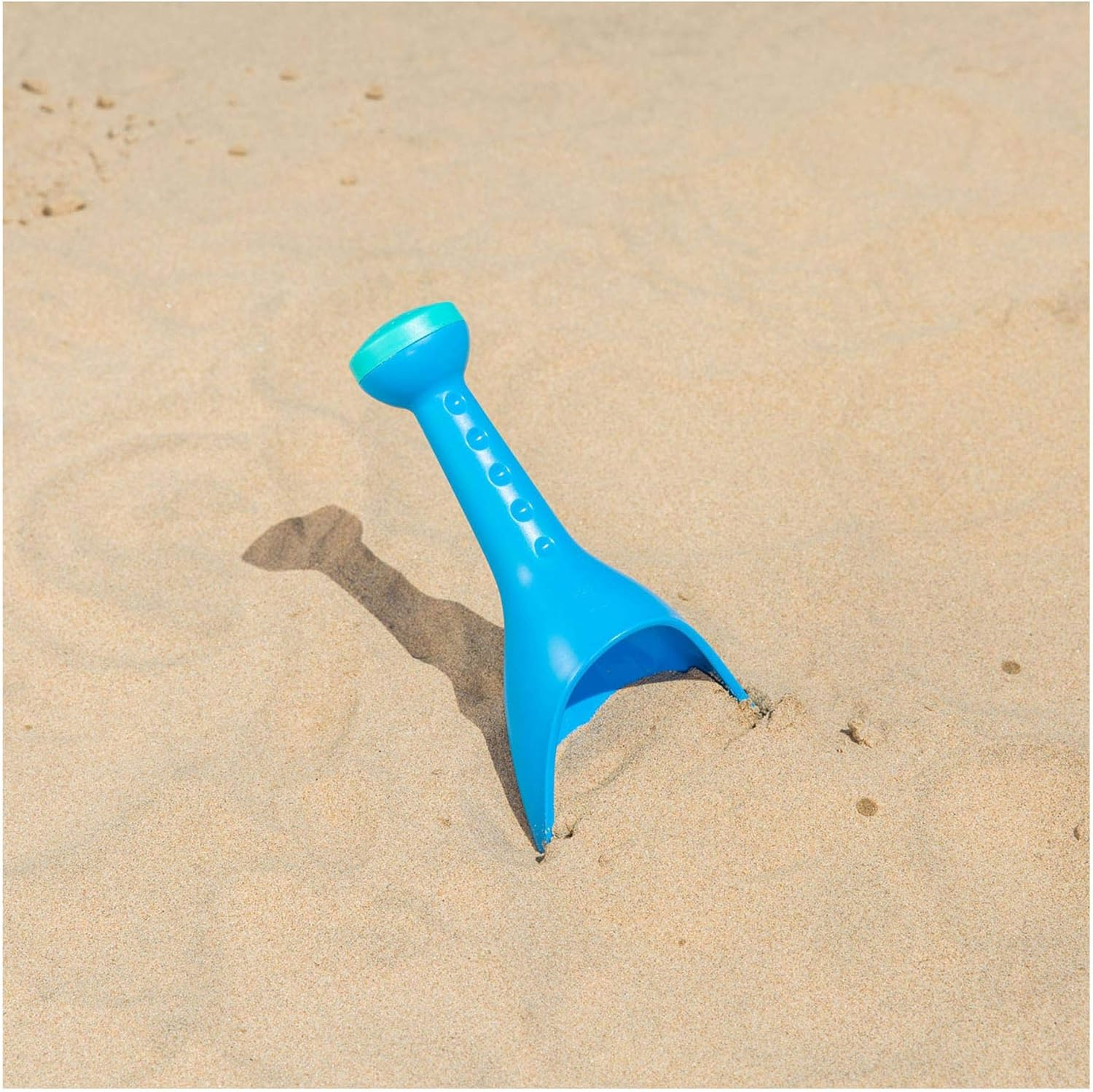 Hape E4050 Rain Shovel, Blue, Sand Beach Toy image number 4