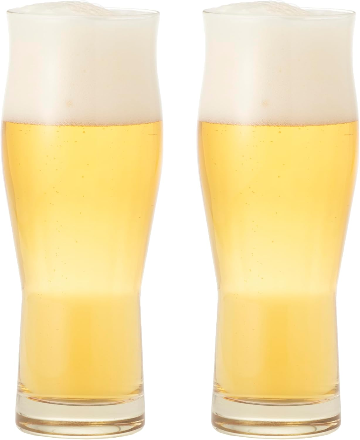 Toyo Sasaki G096-T284 Glass Beer Glasses, Authentic Glass Set, 13.8 Fl Oz (395 Ml), Enjoy the Rich Scent of Beer, Beer Glass, Pint Glass, Break-Resistant, Stylish, Made in Japan, Dishwasher Safe