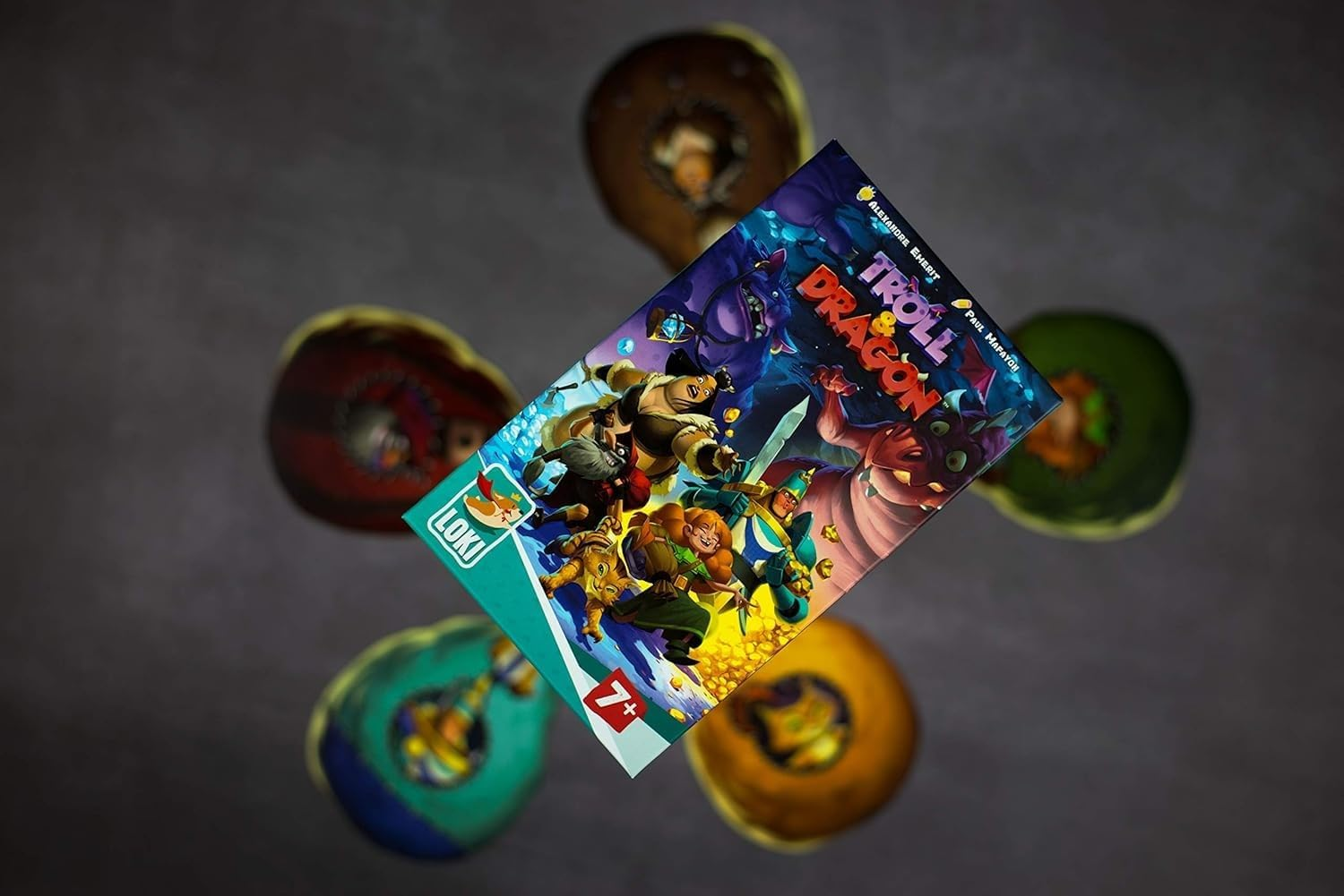 Iello Troll and Dragon Board Game image number 6