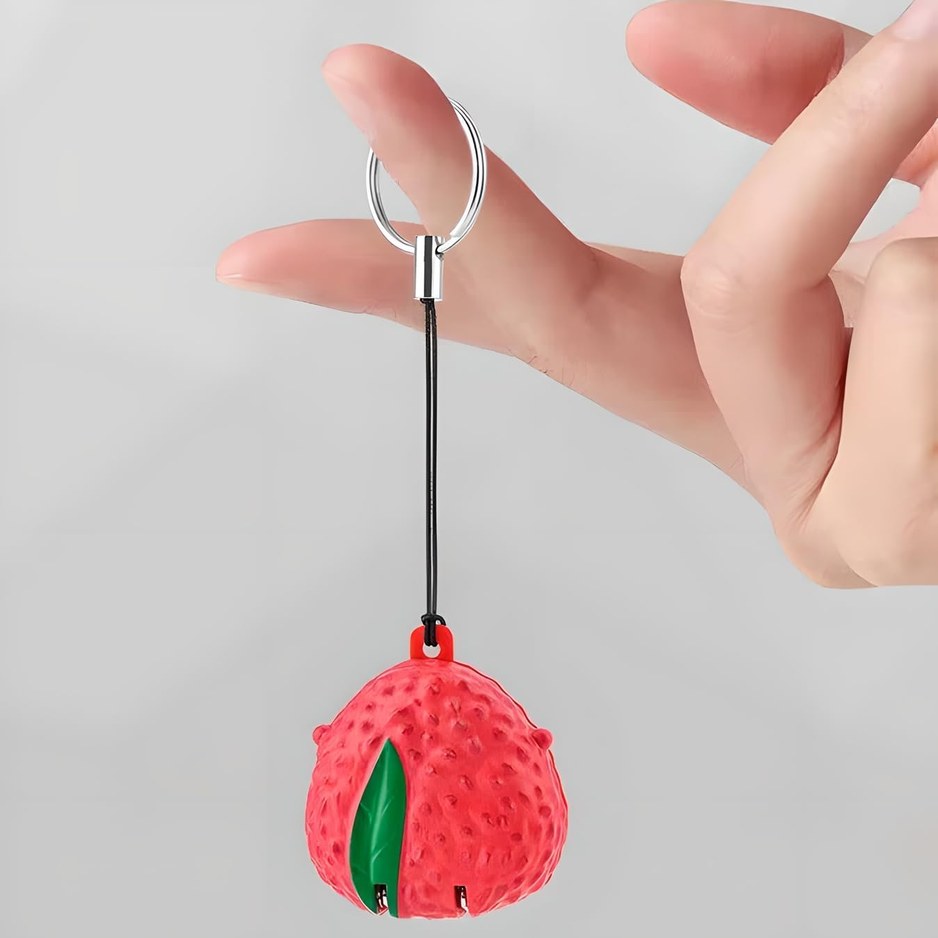 Nail Clippers for Women, 1Pcs Cute Pineapple Finger Nail Clipper Mini Folded Nails Cutter Keychain Pendant Bag Charm image number 3