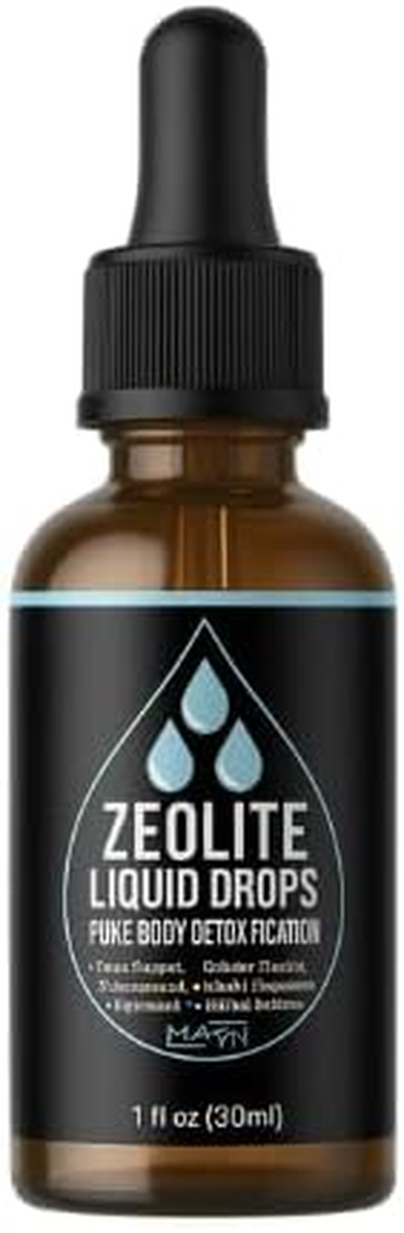 MAYN Zeolite Drops with DHQ &ndash; Naturally Sourced Mineral Blend for Everyday Wellness &ndash; Vegan, Alcohol-Free &ndash; 30Ml image number 2