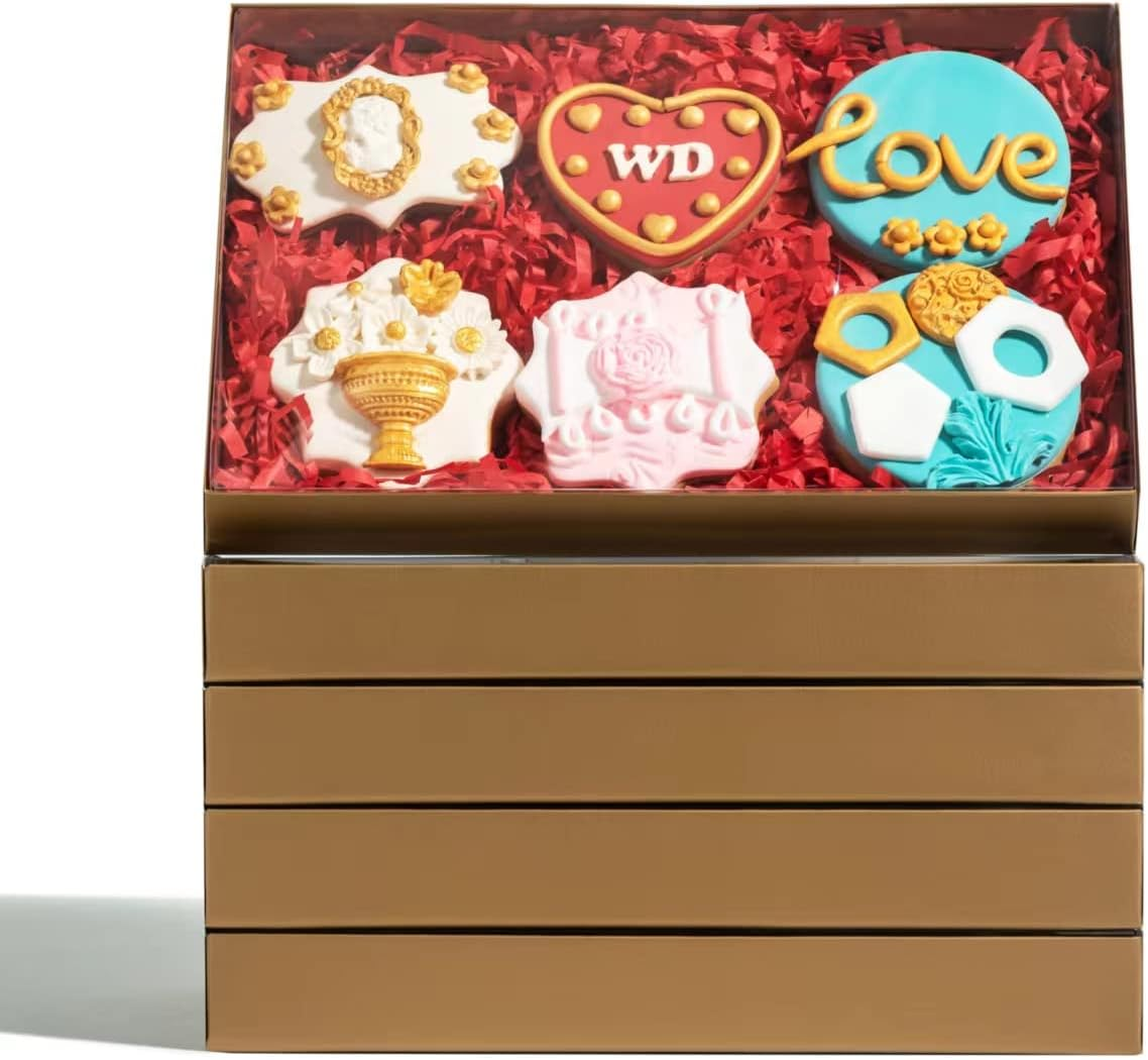 Romanticbaking 10Pack 9 1/2" X 6" X 1 1/4" Inch Clear Cookies & Cakesicle Boxes with Window - Perfect for Macarons & Chocolate Covered Pretzel Rods