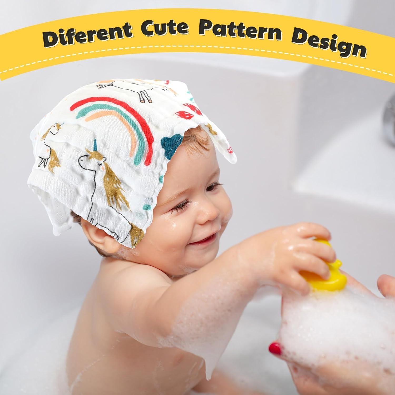 6 Pack Burp Cloths for Baby,Premium Cotton 20''X10'' Muslin Newborn Burping Rags,6 Layers Thicken Soft & Absorbent Spit up Rags,Reusable Feeding Towels Washcloths Bathing Face Towels for Boys Girls image number 1