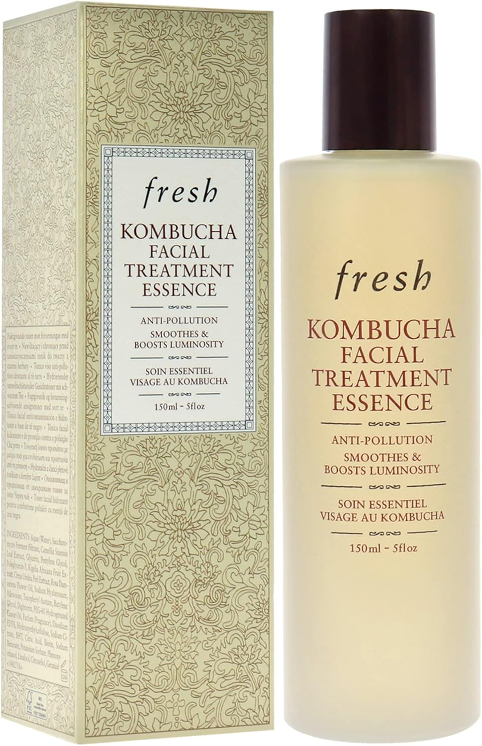 Fresh Black Tea Kombucha Antioxidant Facial Treatment Essence for Women 5 Oz Treatment image number 3