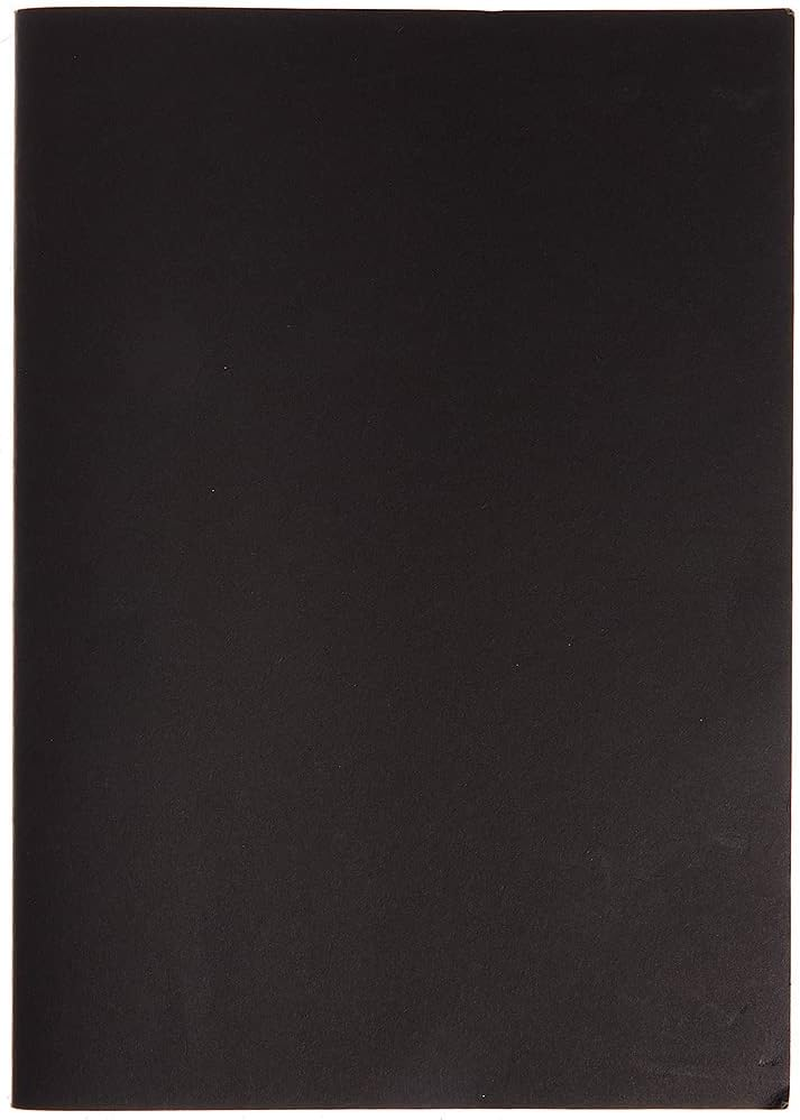 Baker Ross FX433 Black A4 Sketch Books 3 Pack Sketch Pad for Kids and Adults Drawing Pad for Schools Drawing Paper image number 2